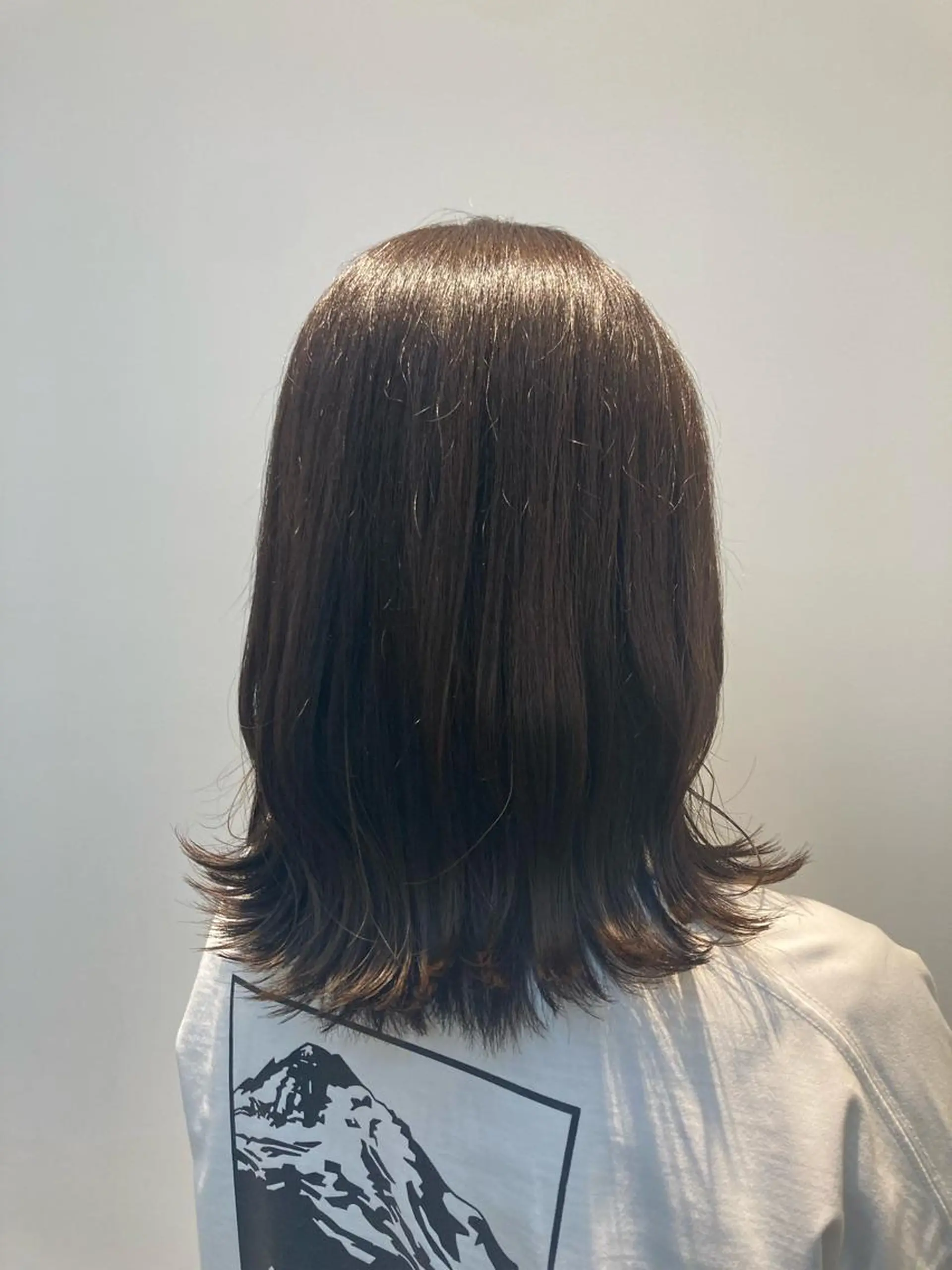 ミディアム カラー 透明感カラー 板橋 島村美咲のヘアスタイル