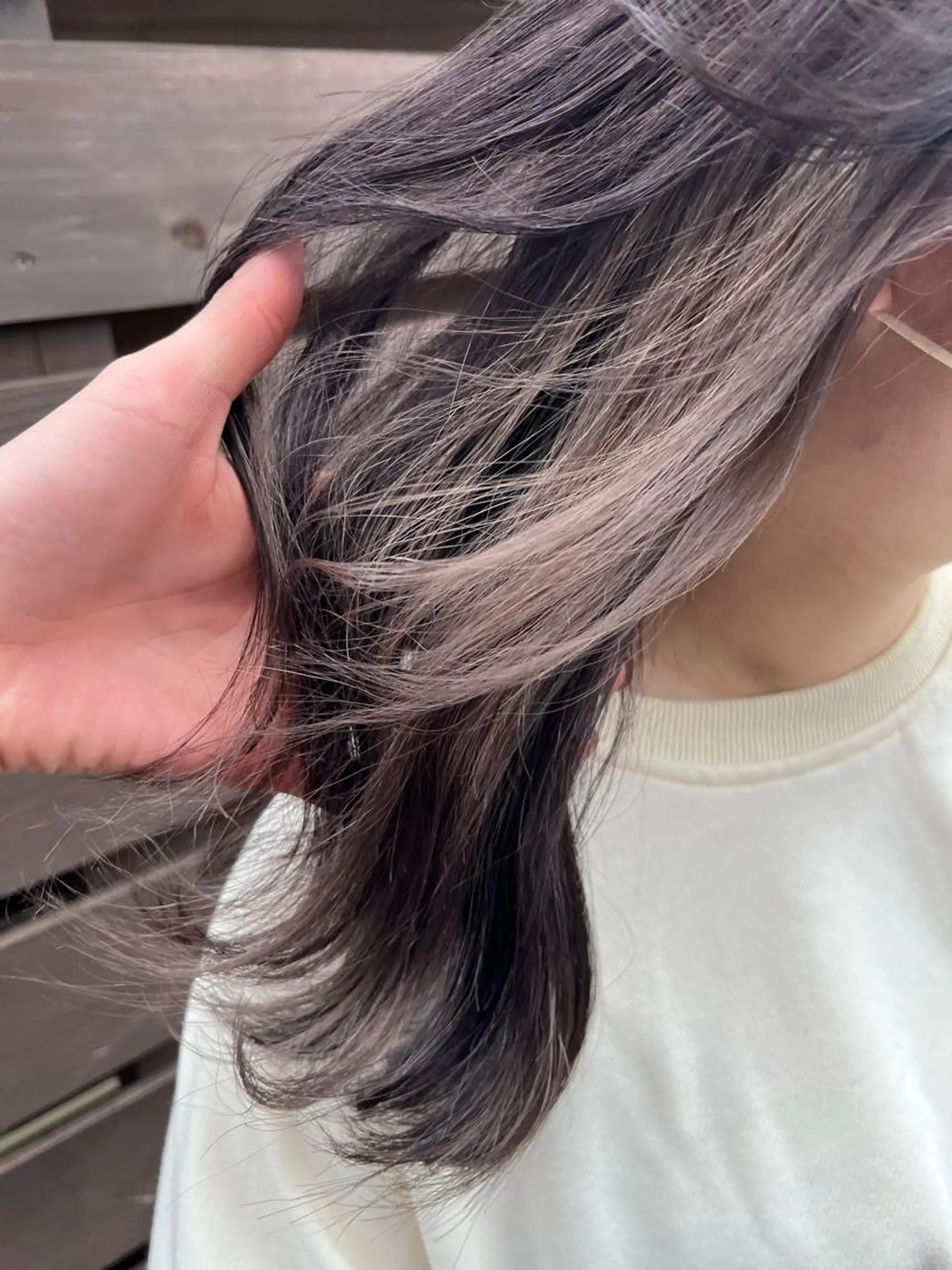 ミディアム カラー 🔷メンズフェザー スタイル🔹竹内凌のヘアスタイル