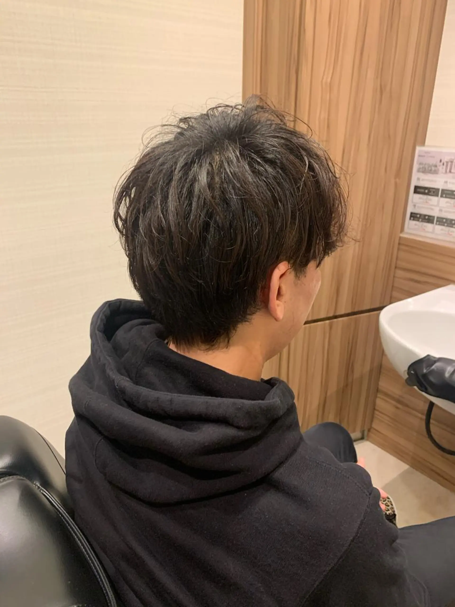 ミディアム カラー メンズ ミディアムパーマ メンズパーマ clan鷺沼🌿 かやしたのヘアスタイル