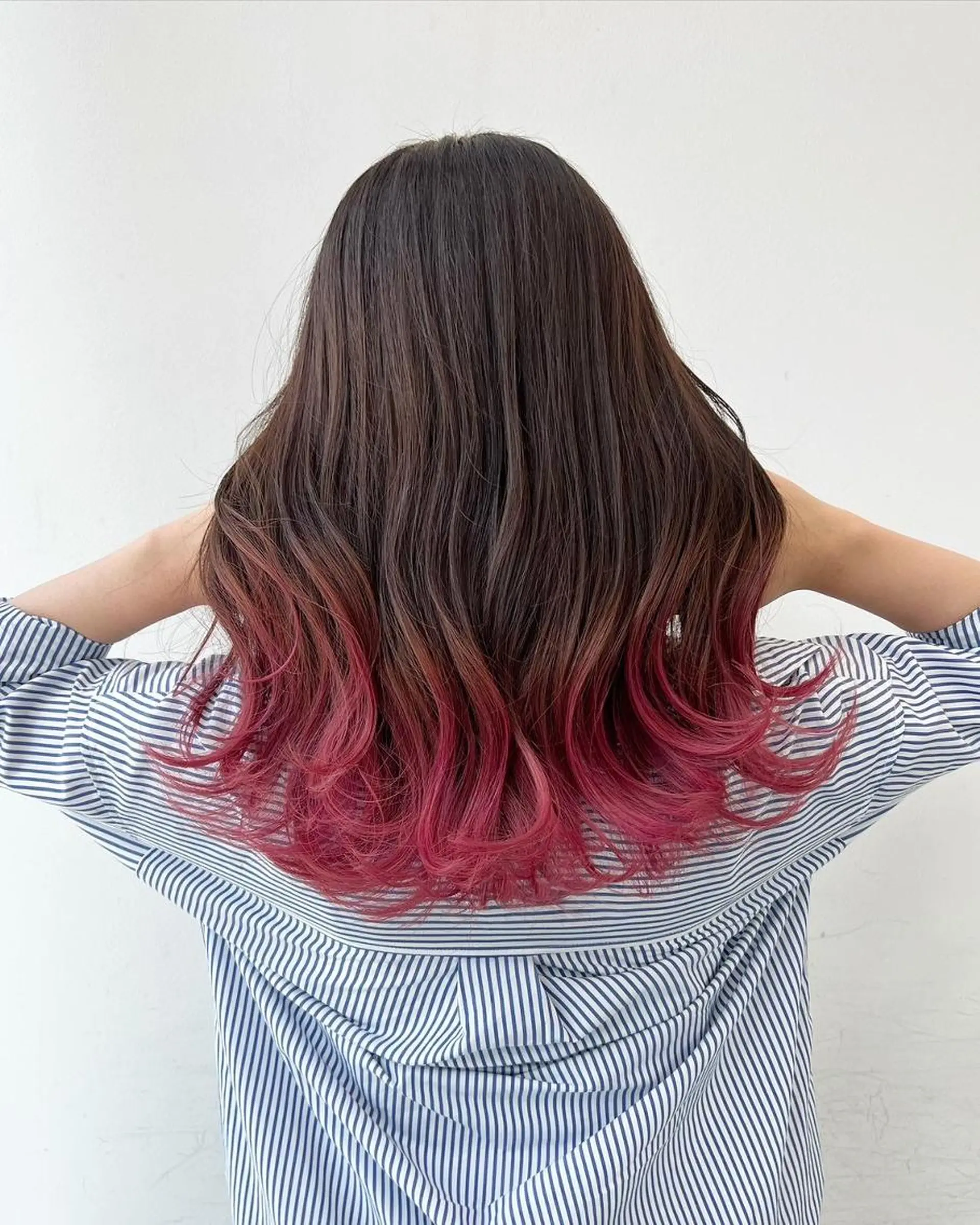 セミロング カラー 【公式】amble luxe 中野のヘアスタイル