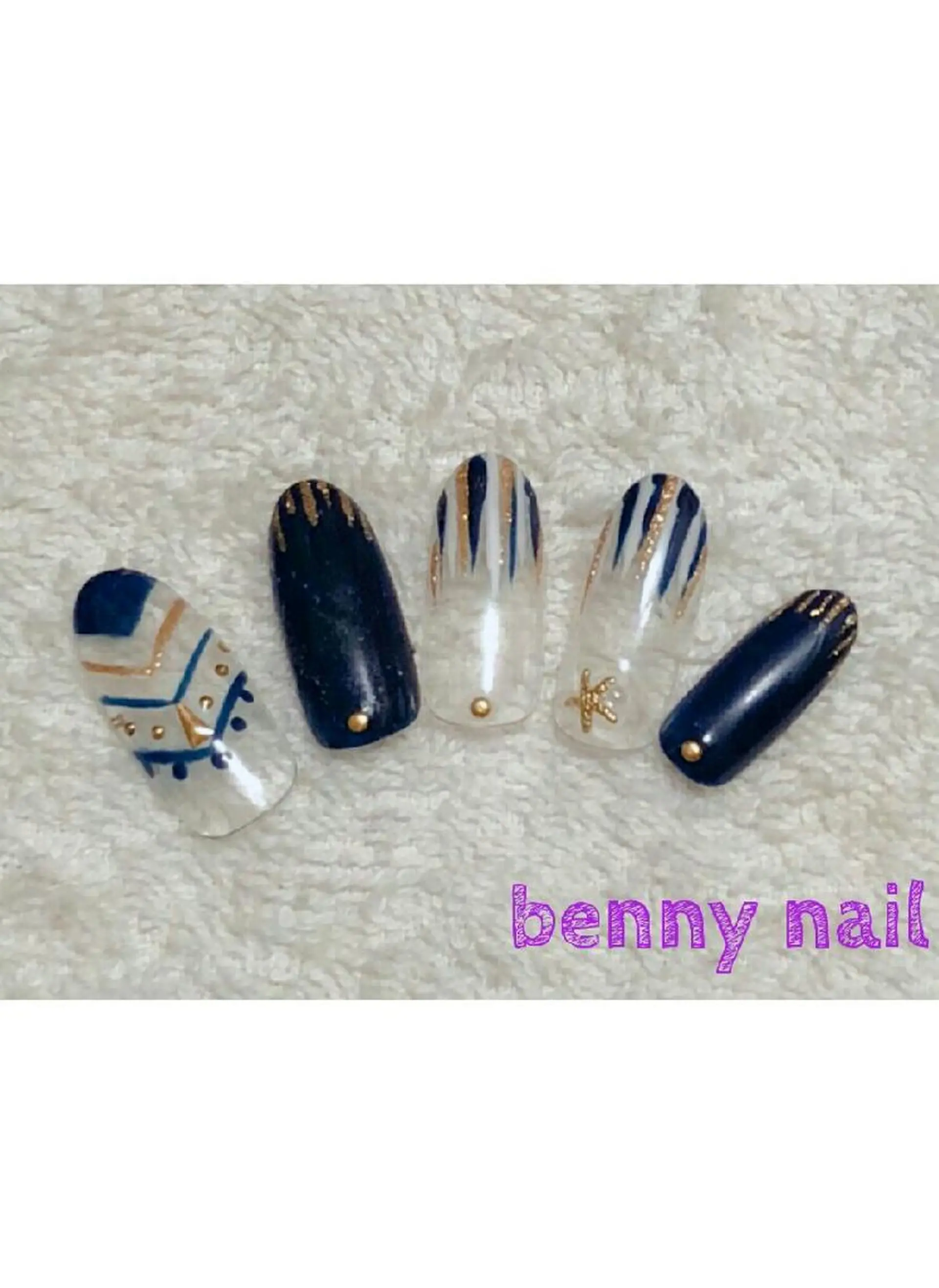 ネイル 最終受付23時半 benny nailのネイルデザイン
