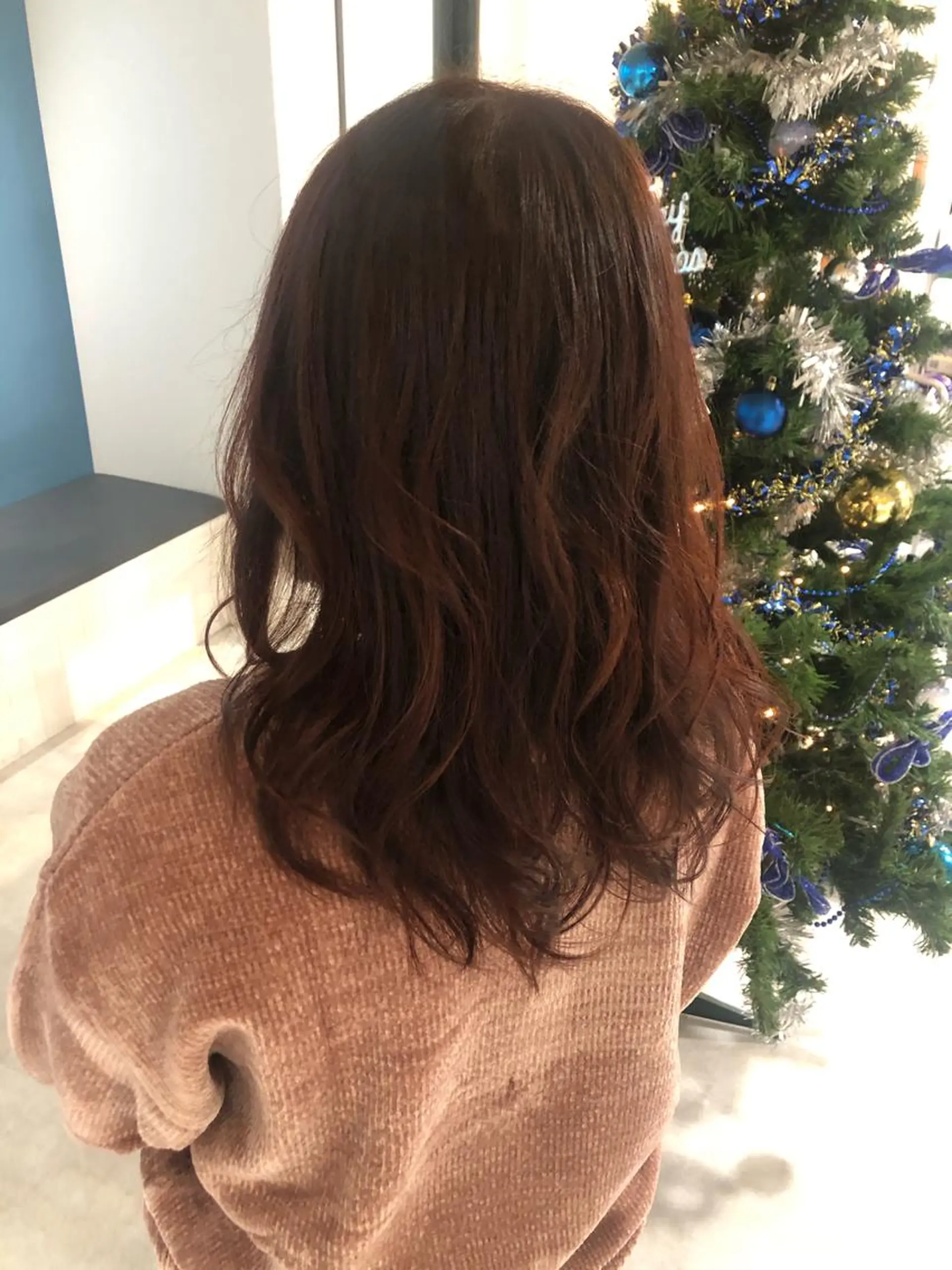 セミロング カット ヘアカラー トリートメント 松本 翔吾のヘアスタイル
