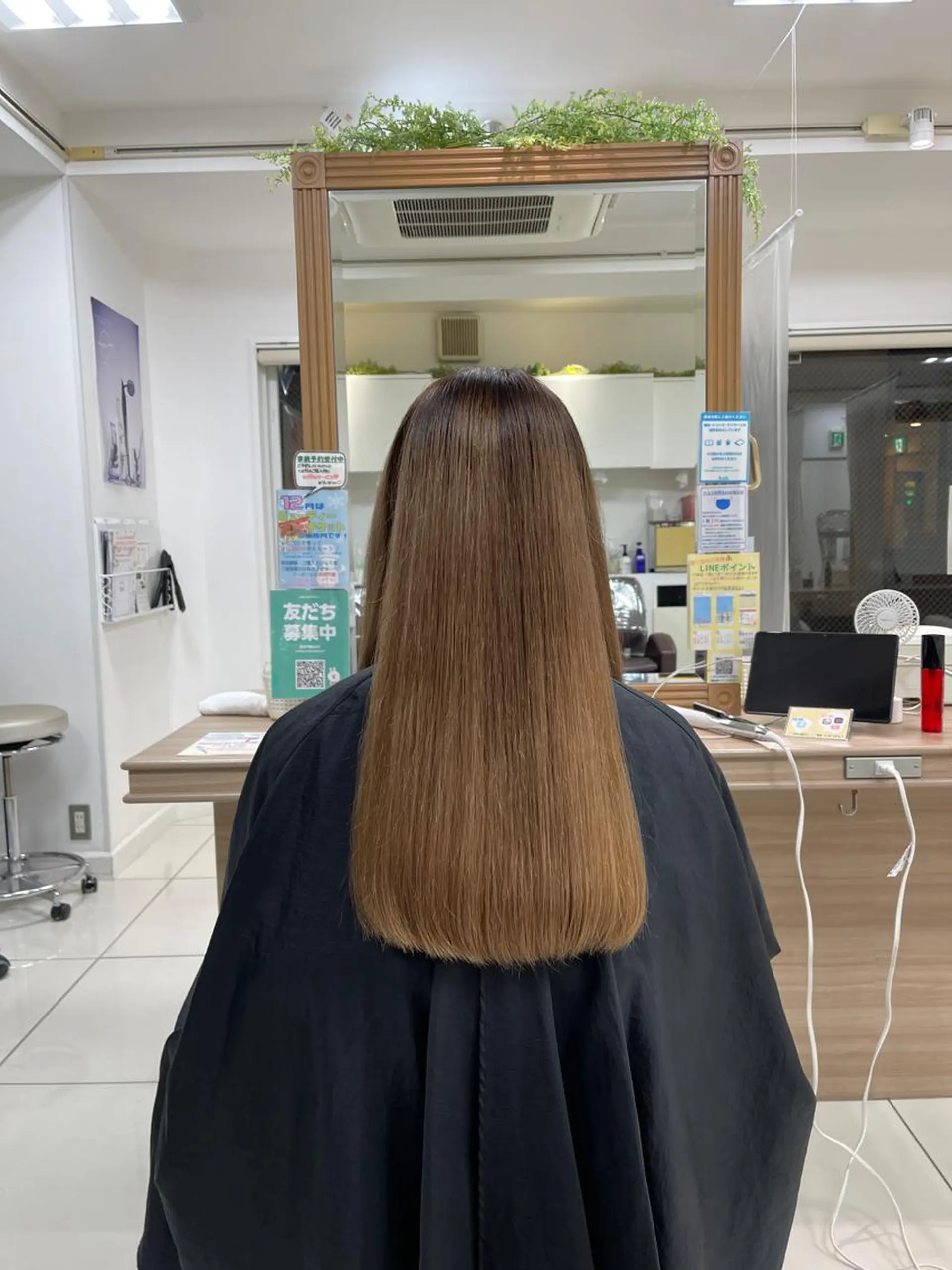ロング 藤原 亜美🤍のヘアスタイル