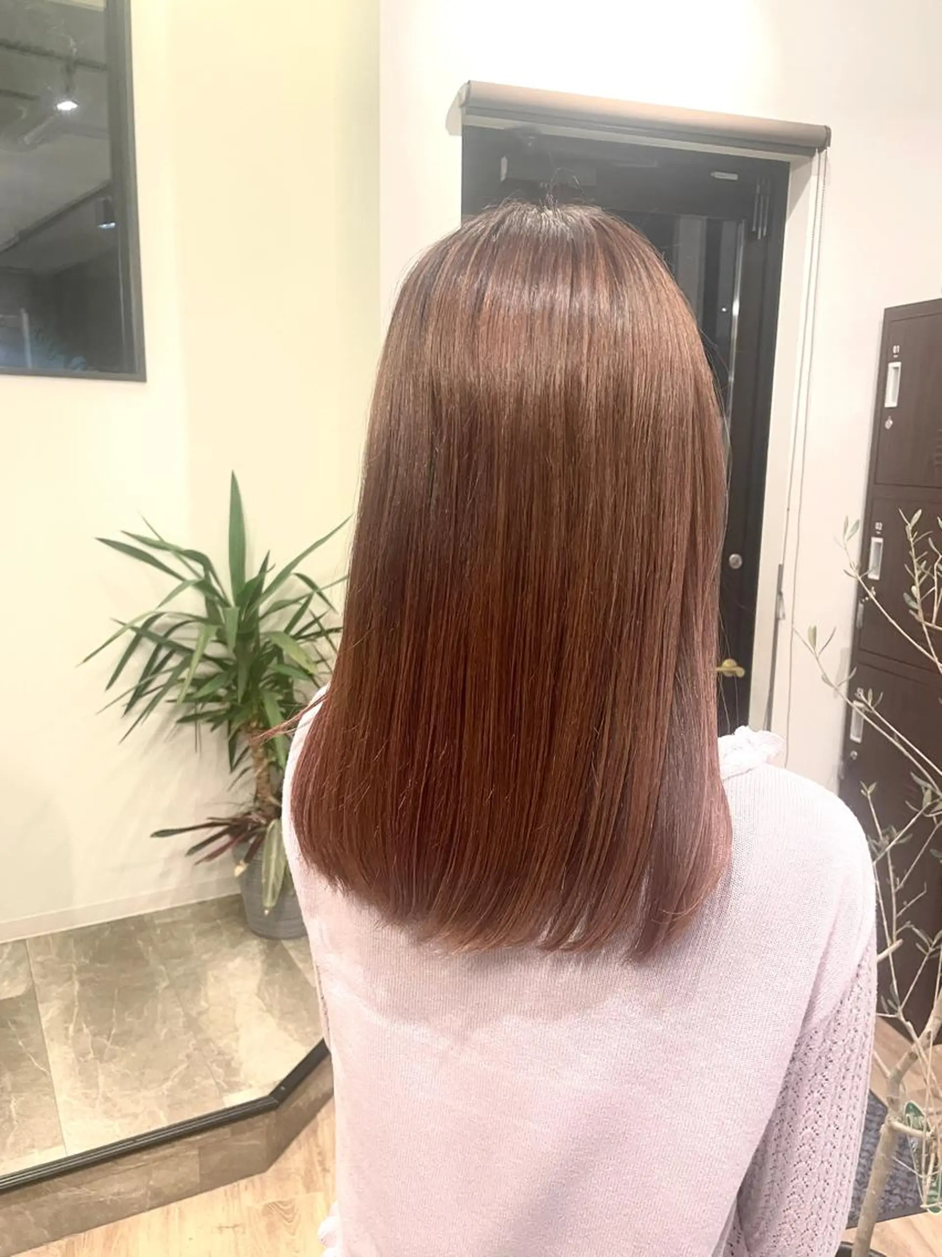 ロング 安倍 辰哉のヘアスタイル