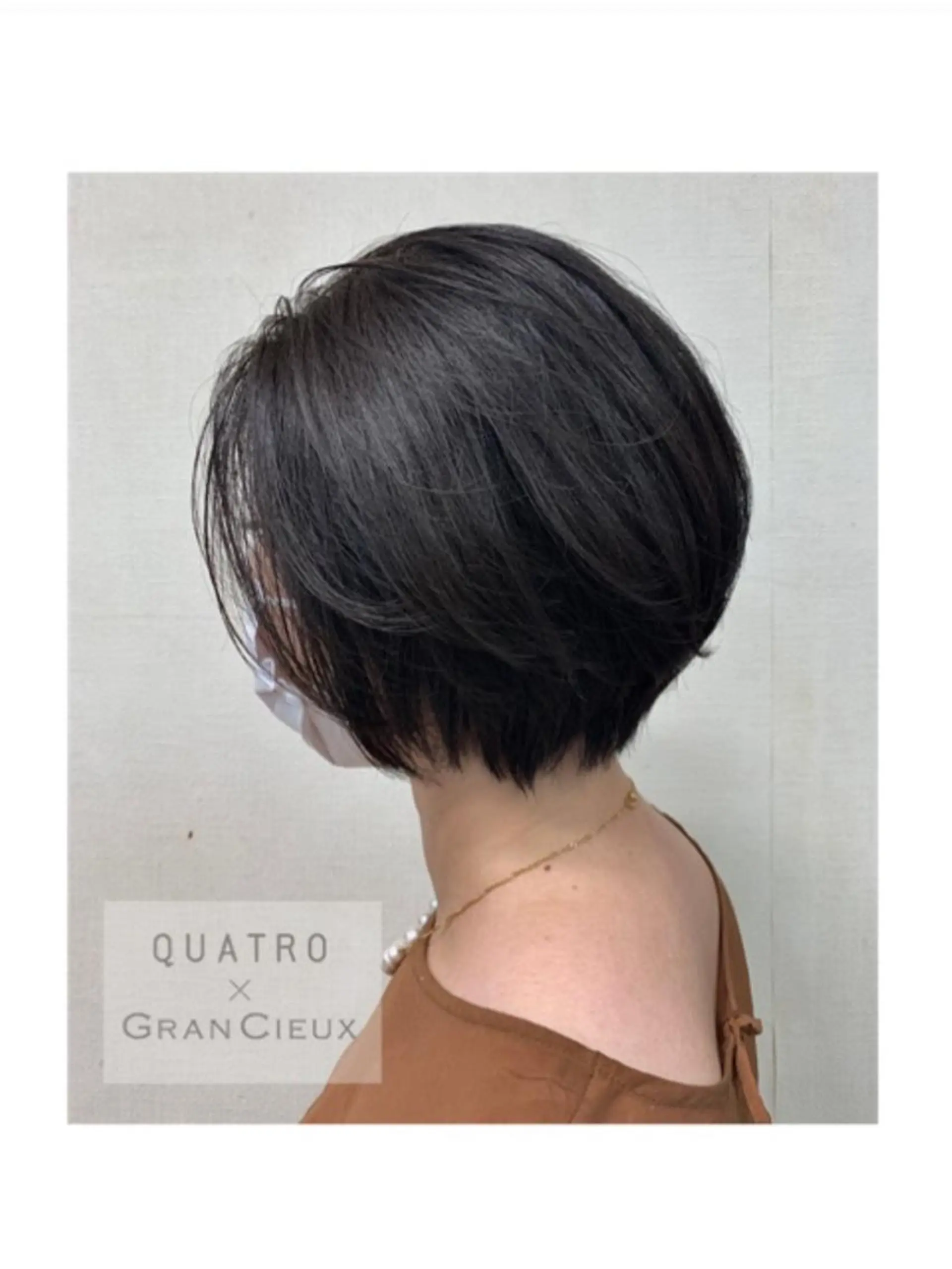 ショート ショートボブ ボブ ショートヘア 竹内 結希のヘアスタイル