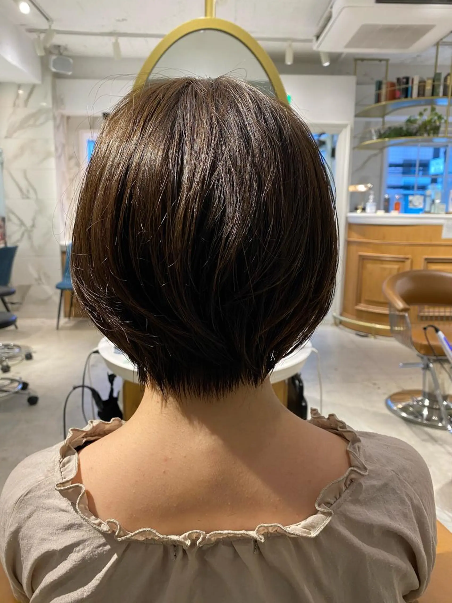 ショート 髪質改善レイヤー/ ボブたんの翔太のヘアスタイル