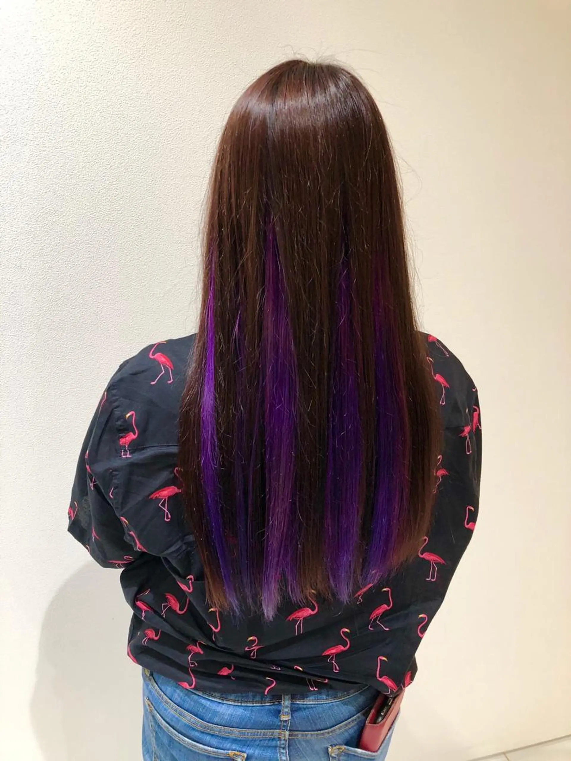 ロング カラー ブリーチ インナーカラー ヘアカラー トリートメント ✨髪質改善🎨 杉本賢人のヘアスタイル