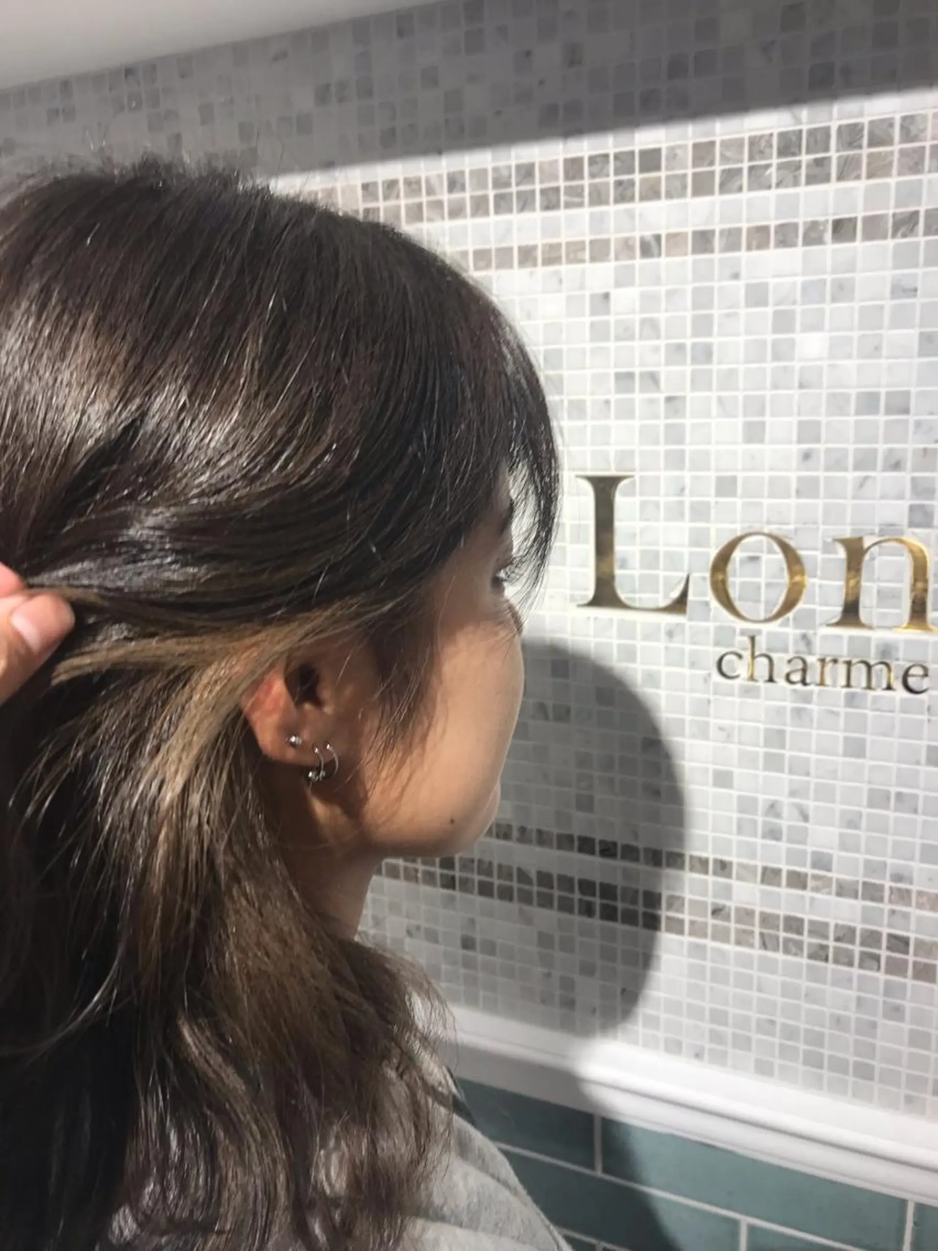 ミディアム ヘアカラー トリートメント 髪質改善レイヤー/ ボブたんの翔太のヘアスタイル