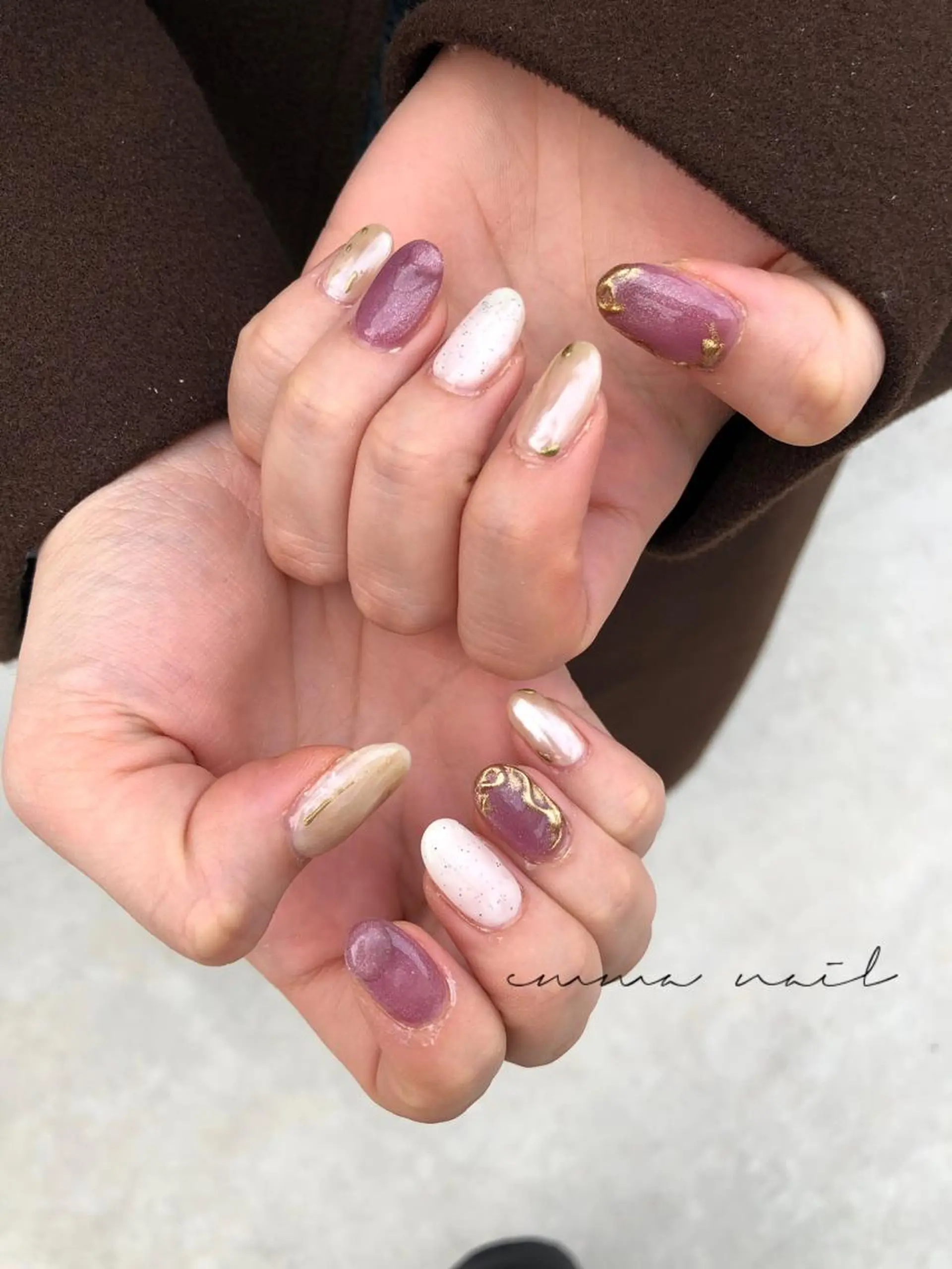 ネイル ニュアンスネイル emma nailのネイルデザイン
