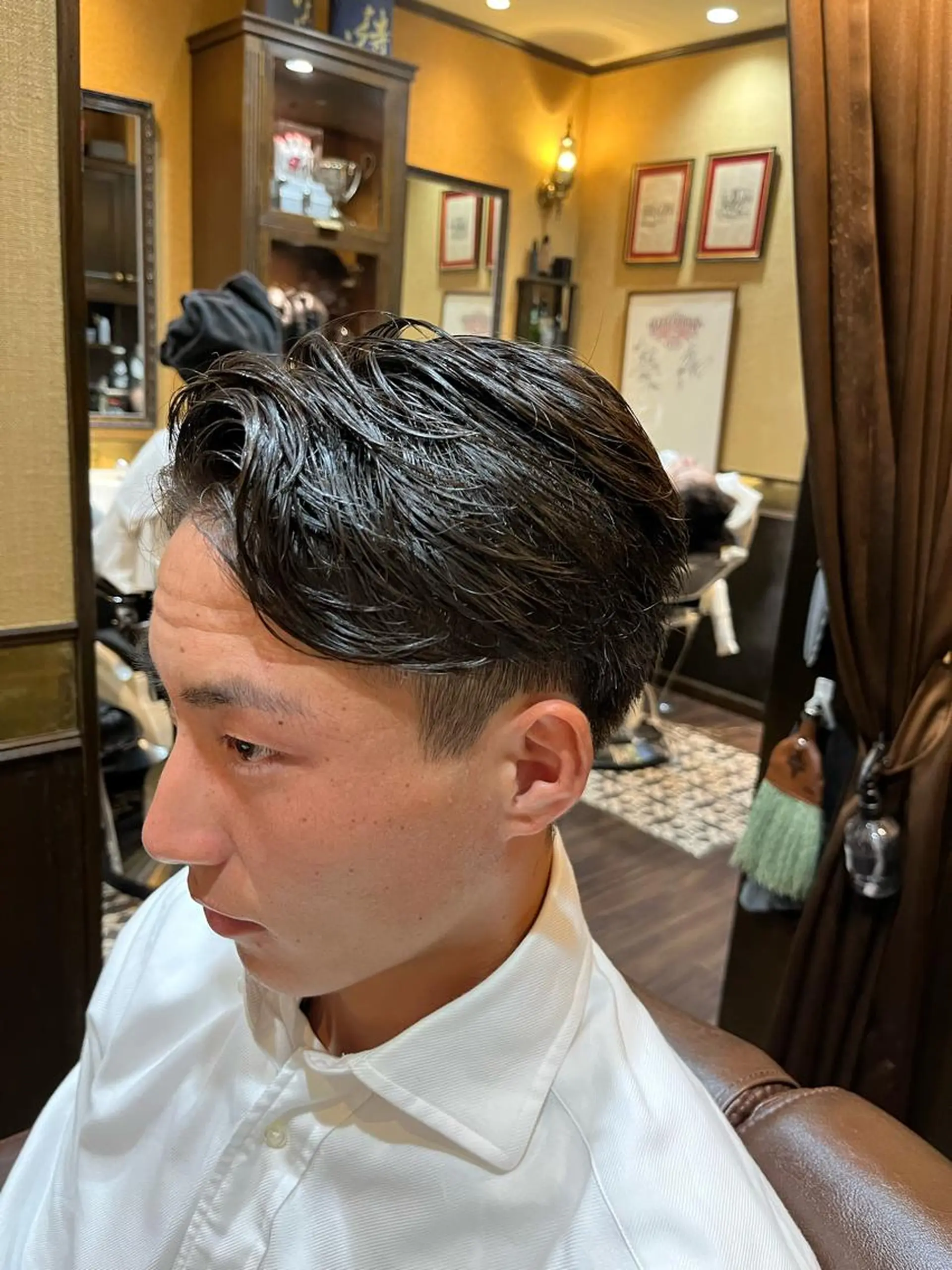 ショート メンズ ビジネス 工藤 千織のヘアスタイル