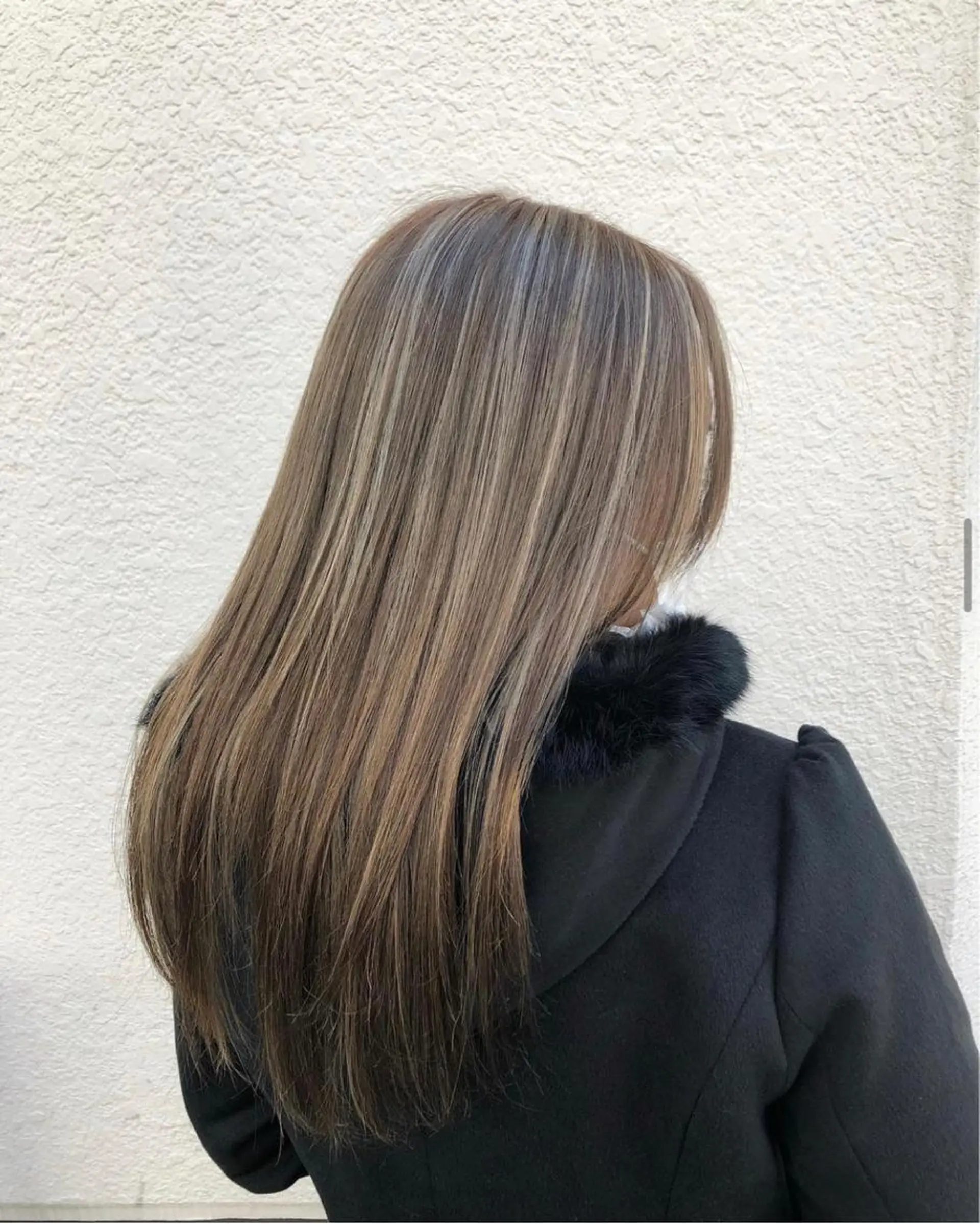 ロング カラー 矢田 沙希のヘアスタイル