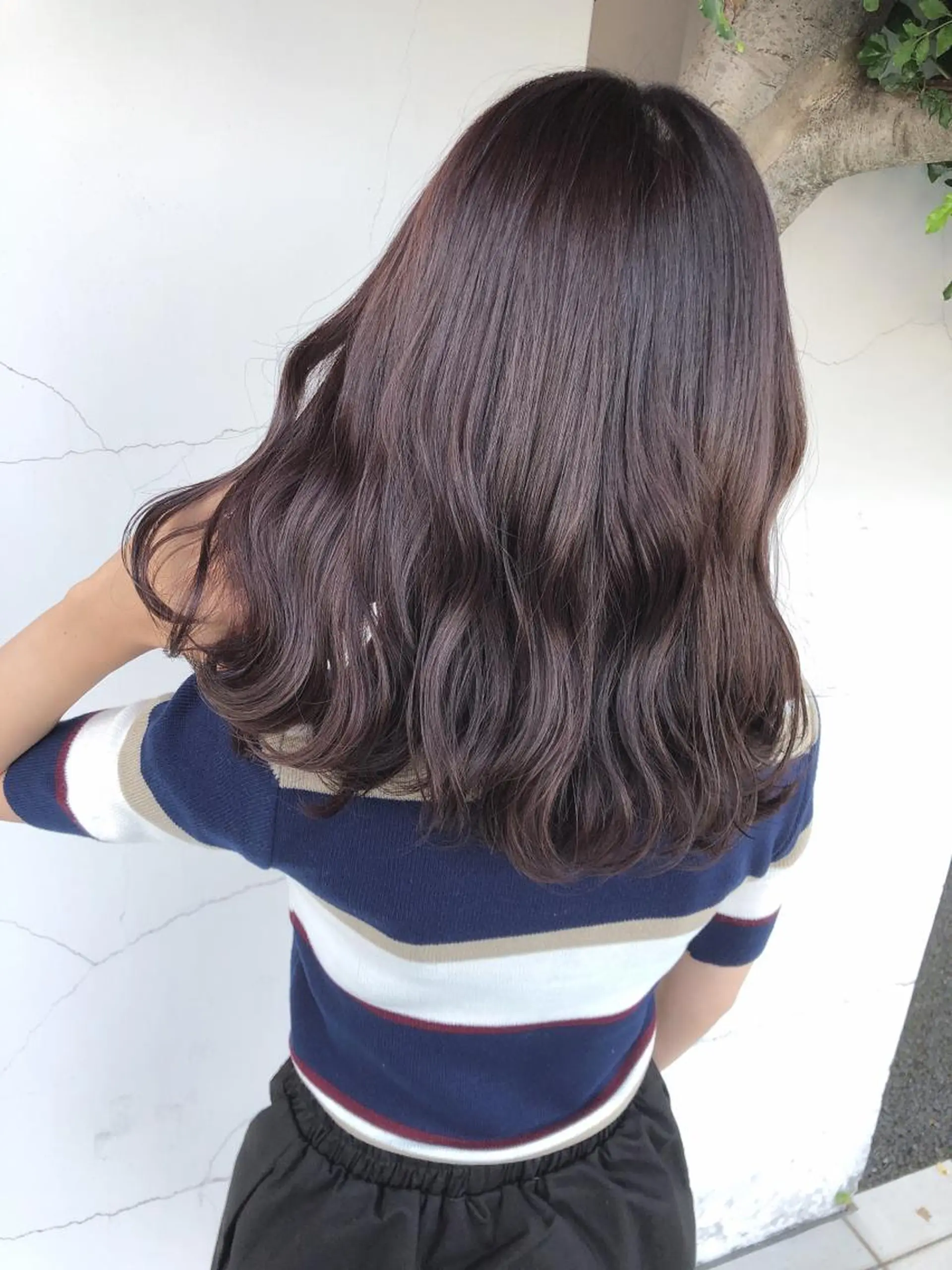 ミディアム カット ヘアカラー トリートメント 具志 正太のヘアスタイル