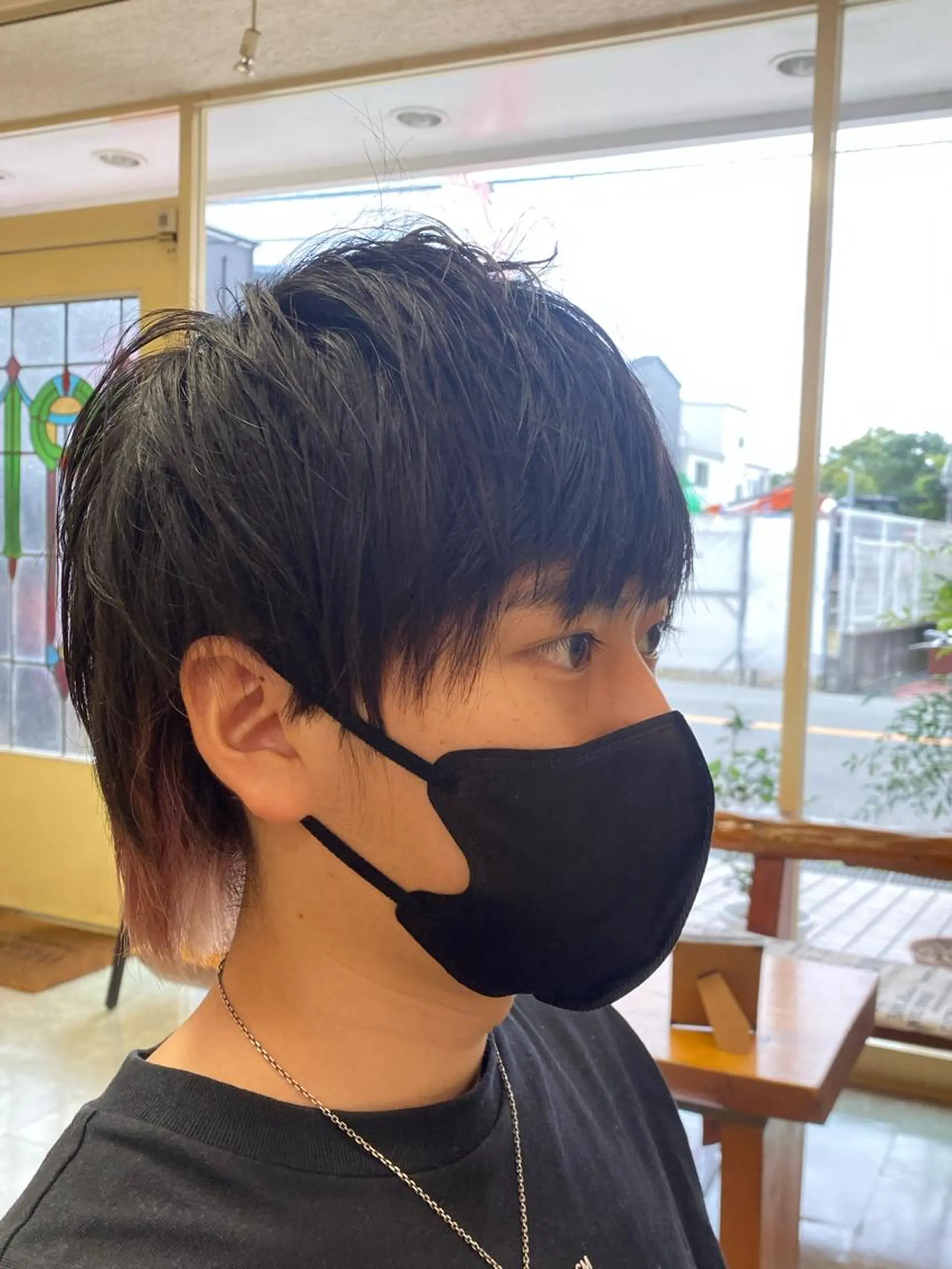 ミディアム 水田 誠貴のヘアスタイル