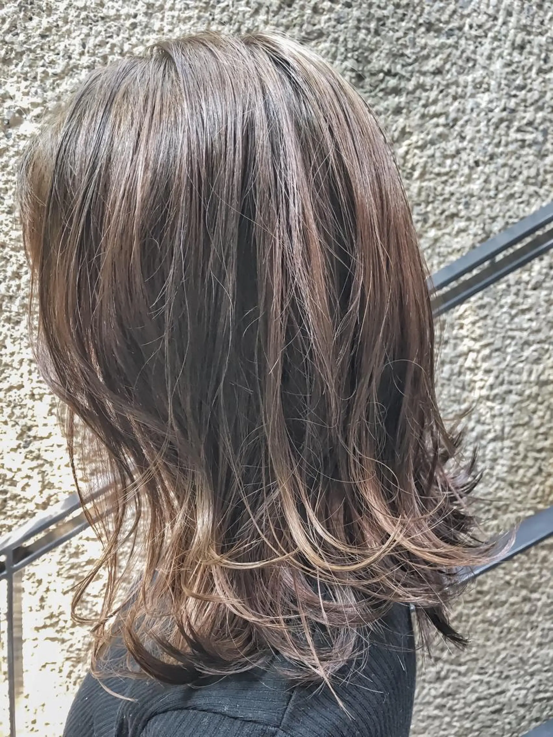 セミロング カラー デジタルパーマ💫/ 似合わせカット✂️のヘアスタイル