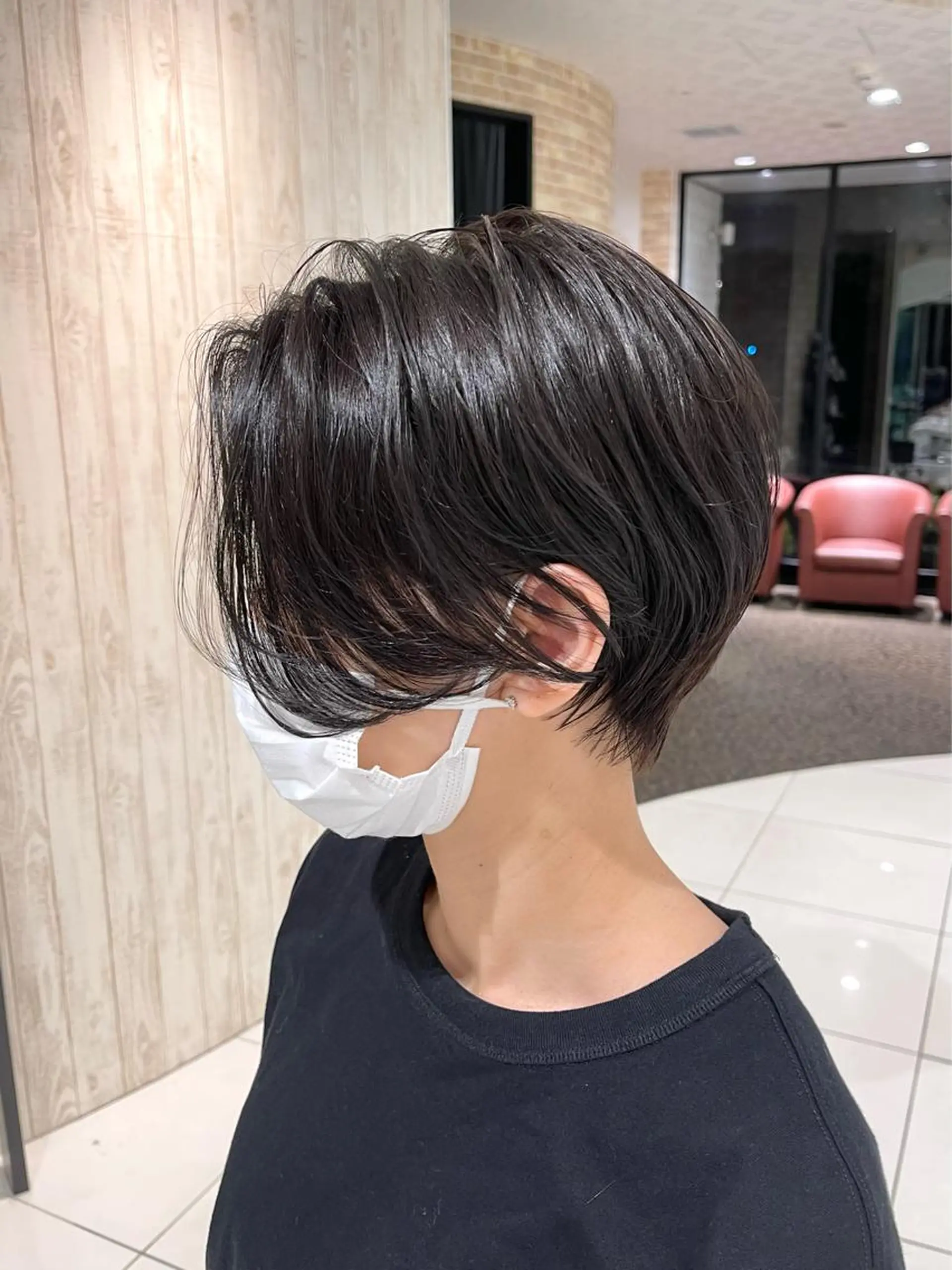 ショート ショートボブ ハンサムショート 丸みショート ボブ ショートヘア 荻窪/ショートヘア✨ ショートボブ長松大哉のヘアスタイル