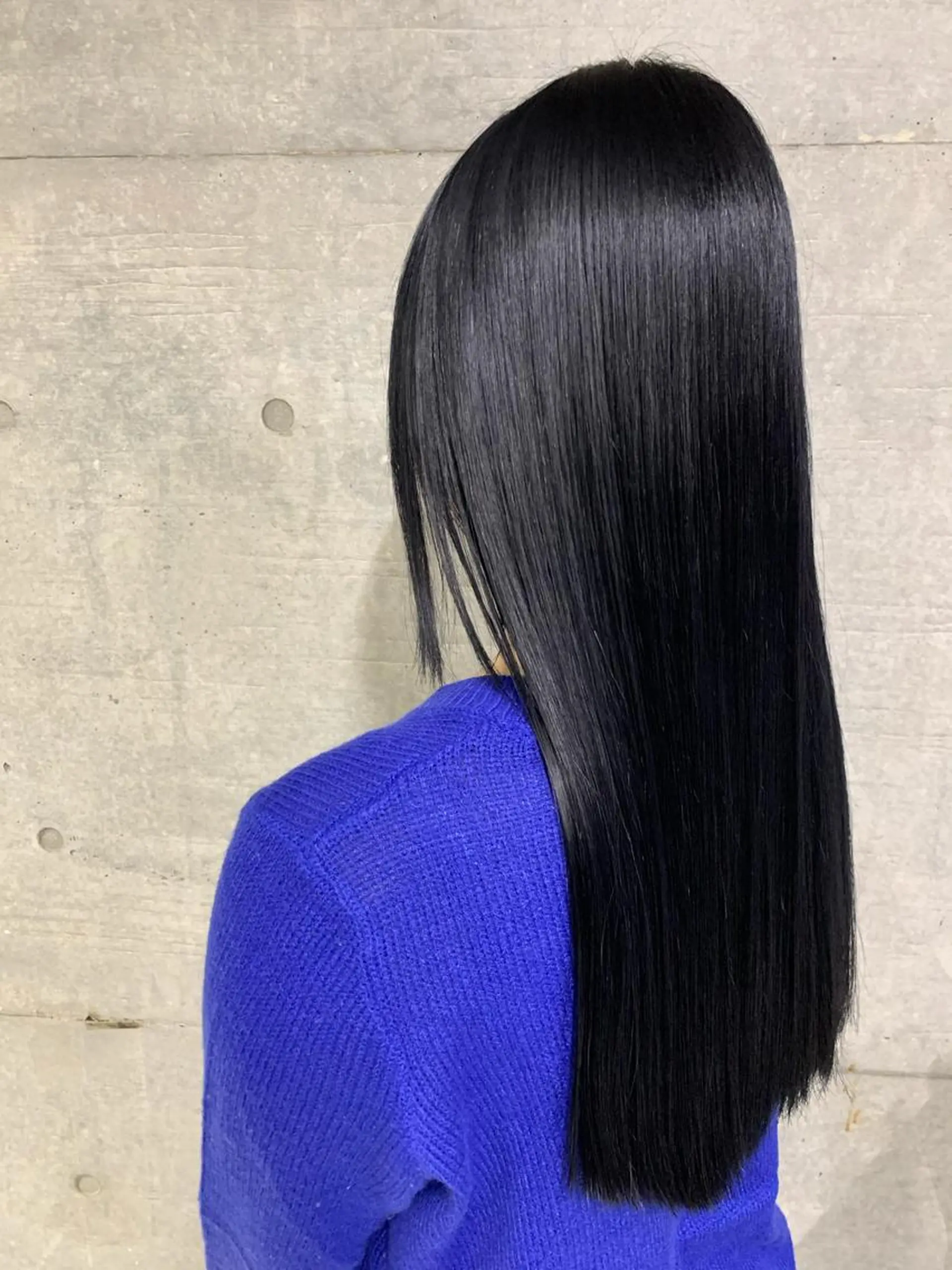 セミロング メンズ ヘアカラー トリートメント THE./ブリーチ 透感カラー/髪質改善のヘアスタイル