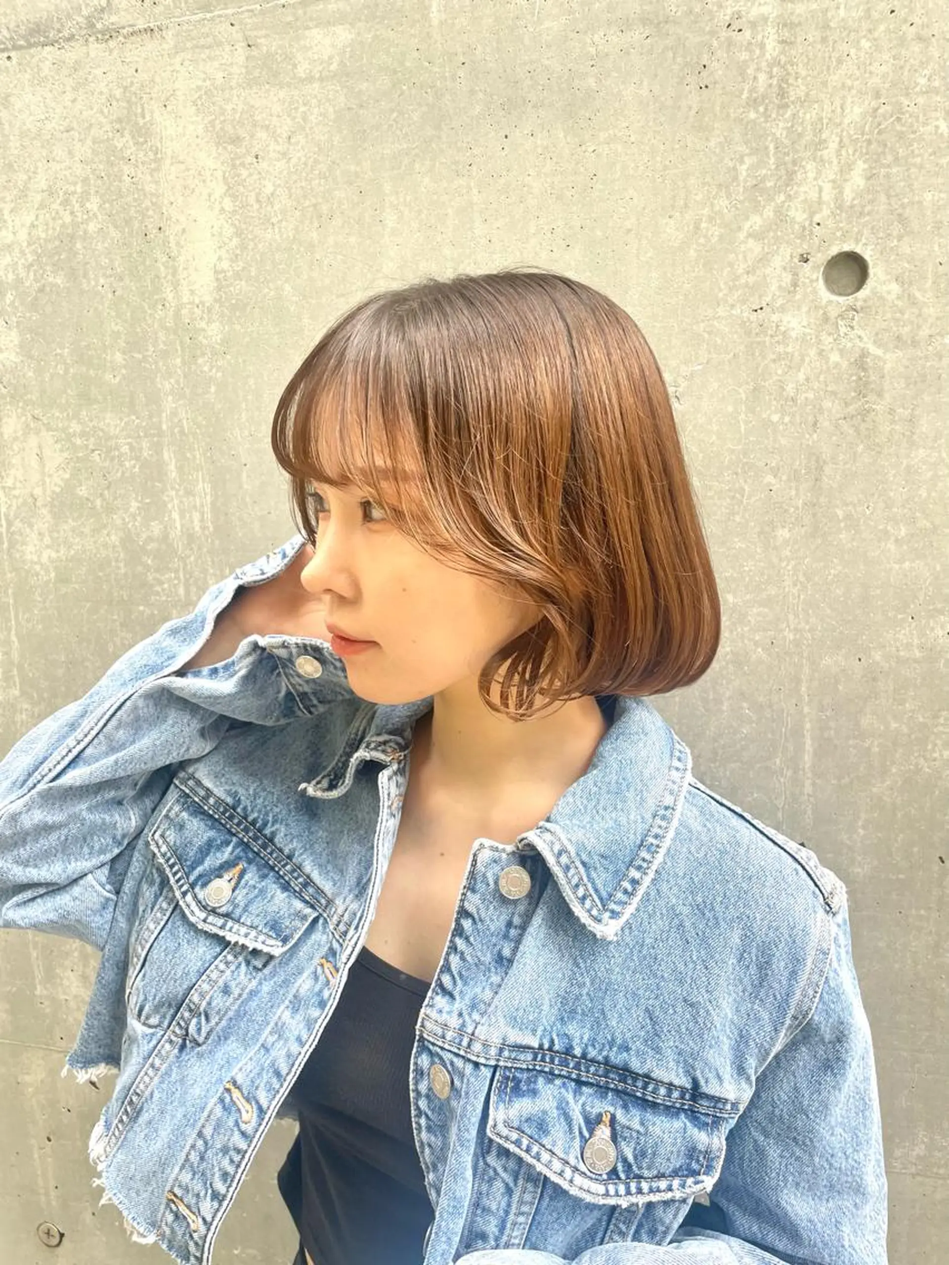 ミディアム カラー [YUCCA] Junaのヘアスタイル