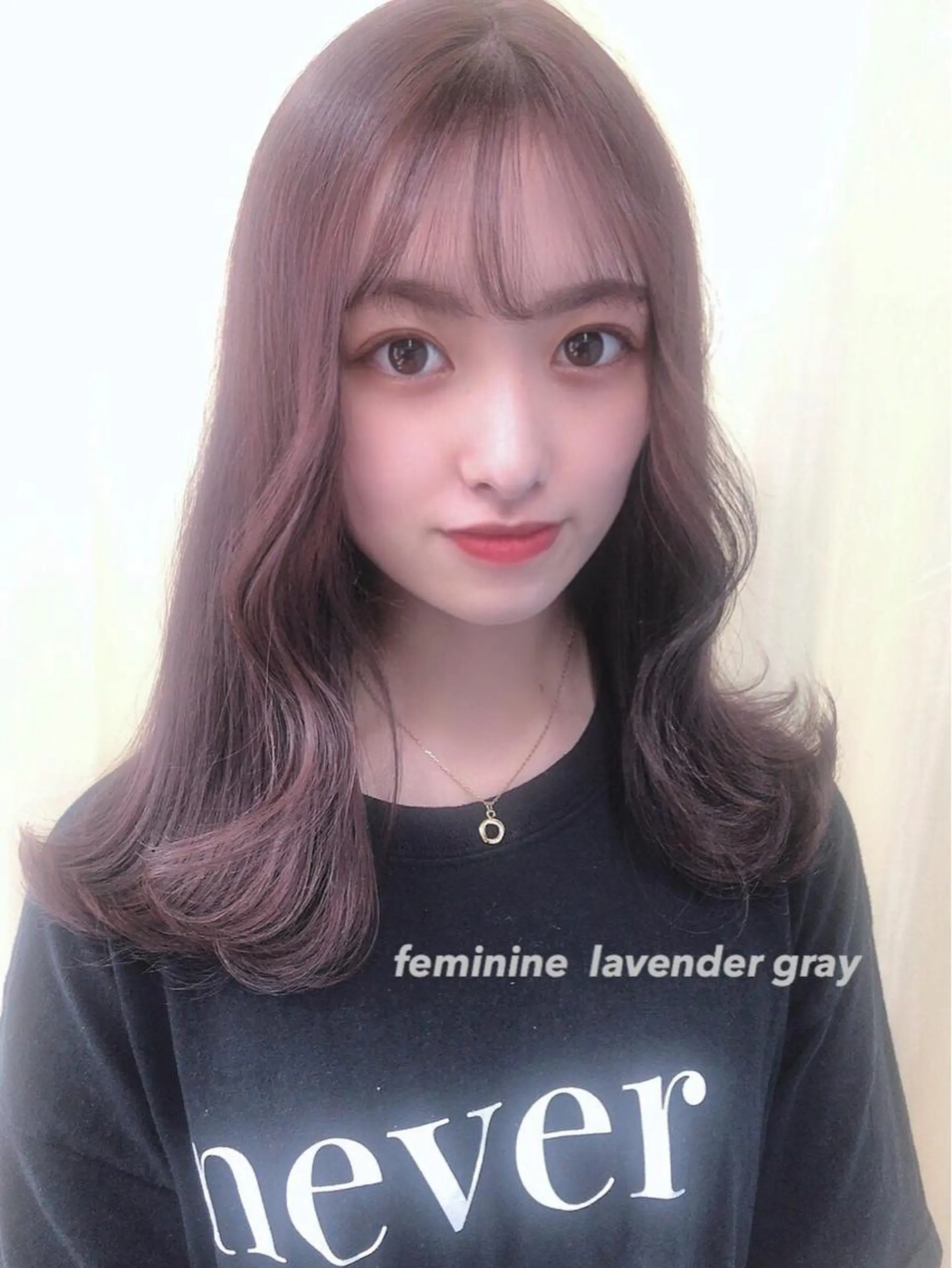 セミロング カラー _WHITE高槻店 yusukeのヘアスタイル