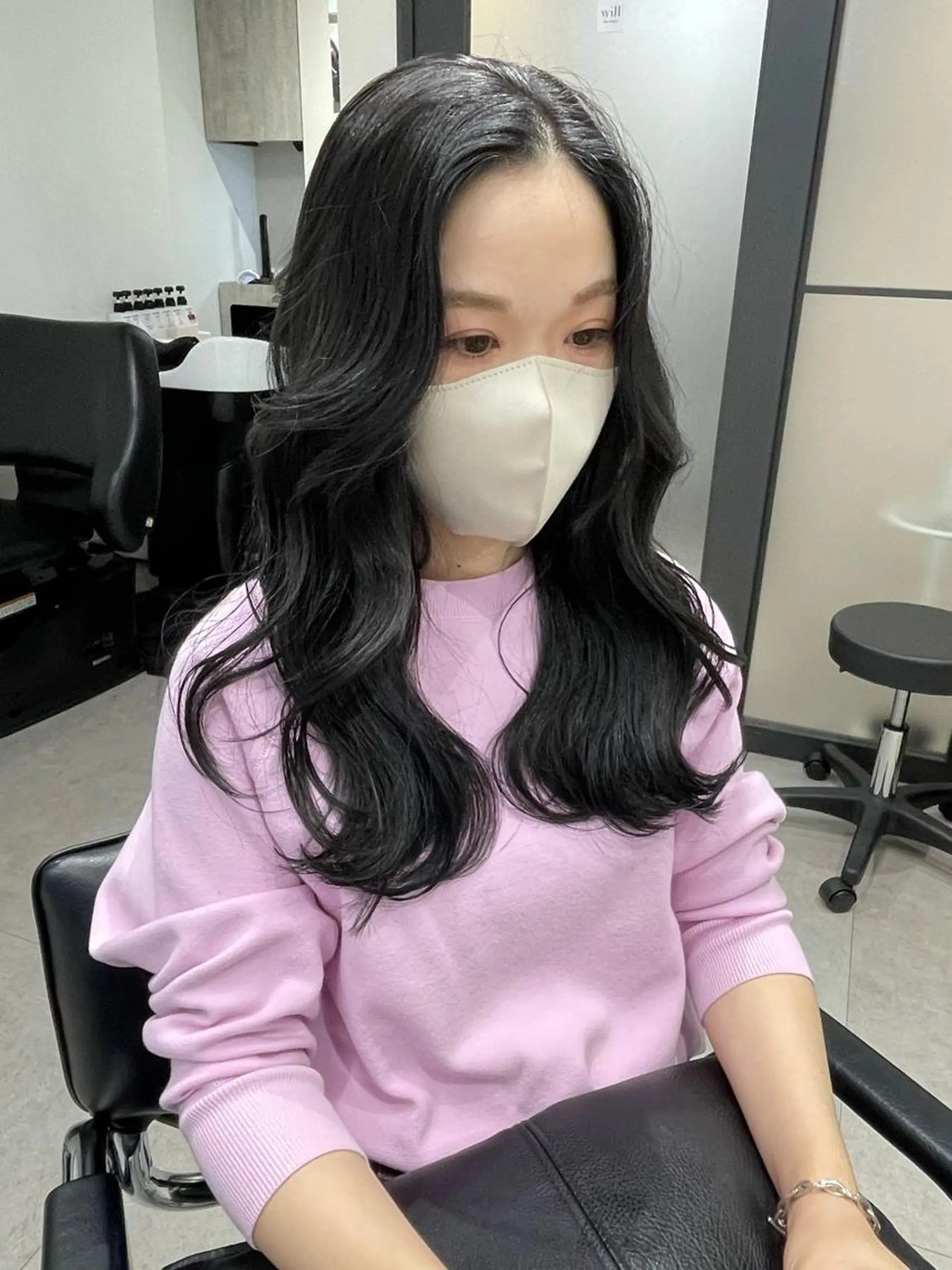 ロング ヘアカラー トリートメント 🌸インナーカラー 🌸藤井春華のヘアスタイル