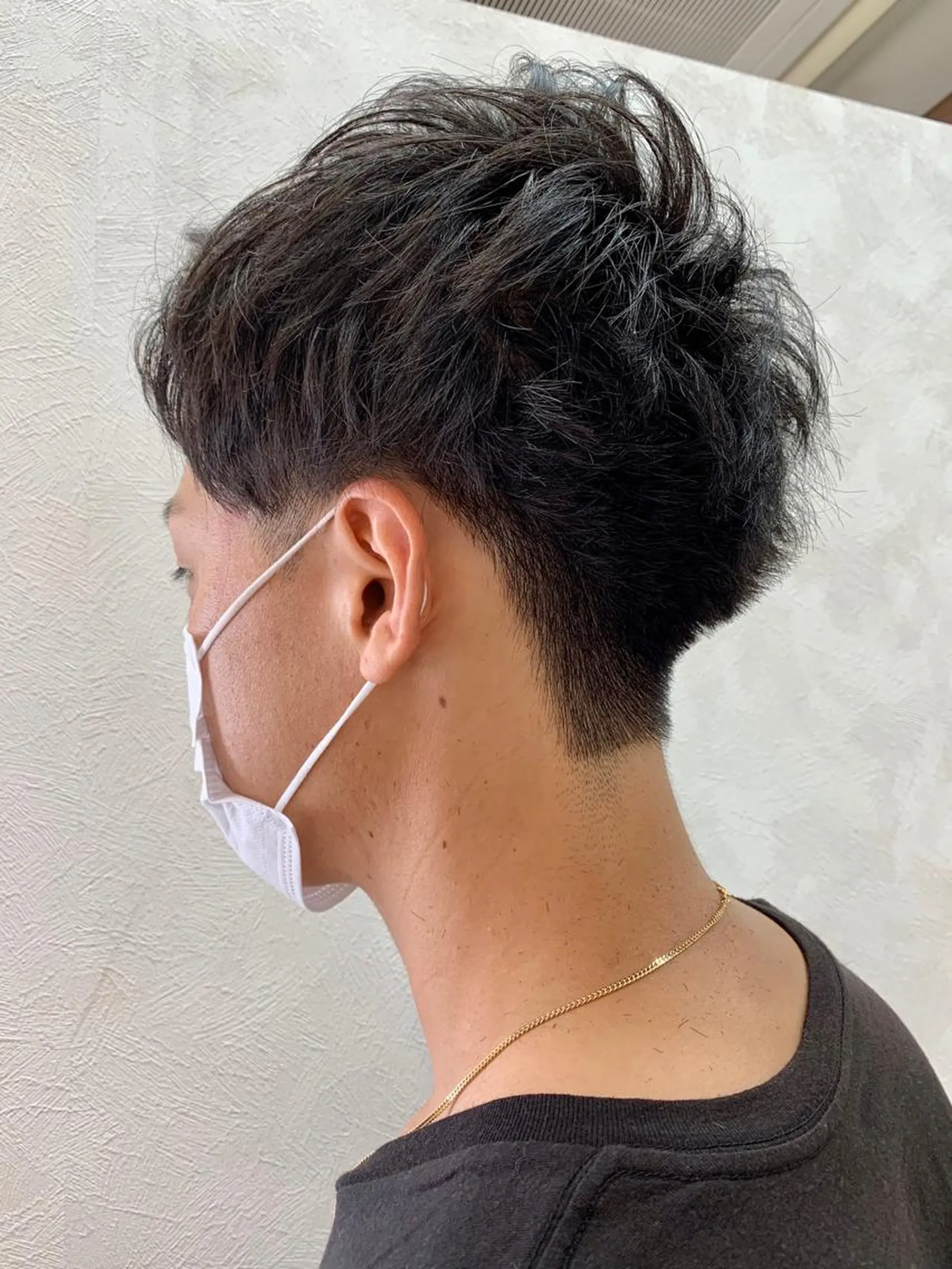 ショート メンズ レイヤーカット 加藤 遥花のヘアスタイル