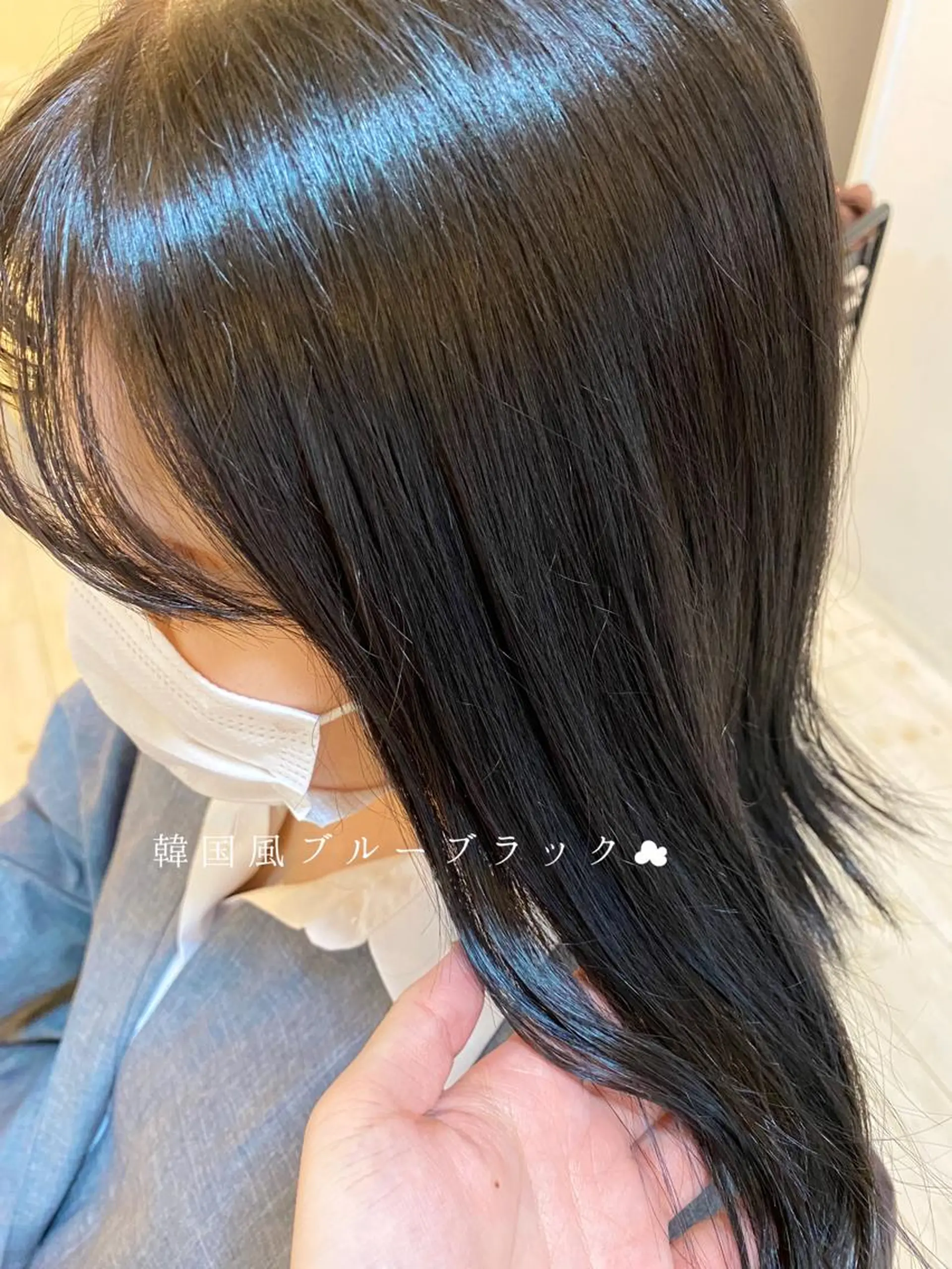 ミディアム カラー 韓国風カラー 韓国風ヘア ハイトーン/ブリーチ MAYURI🌺横浜のヘアスタイル