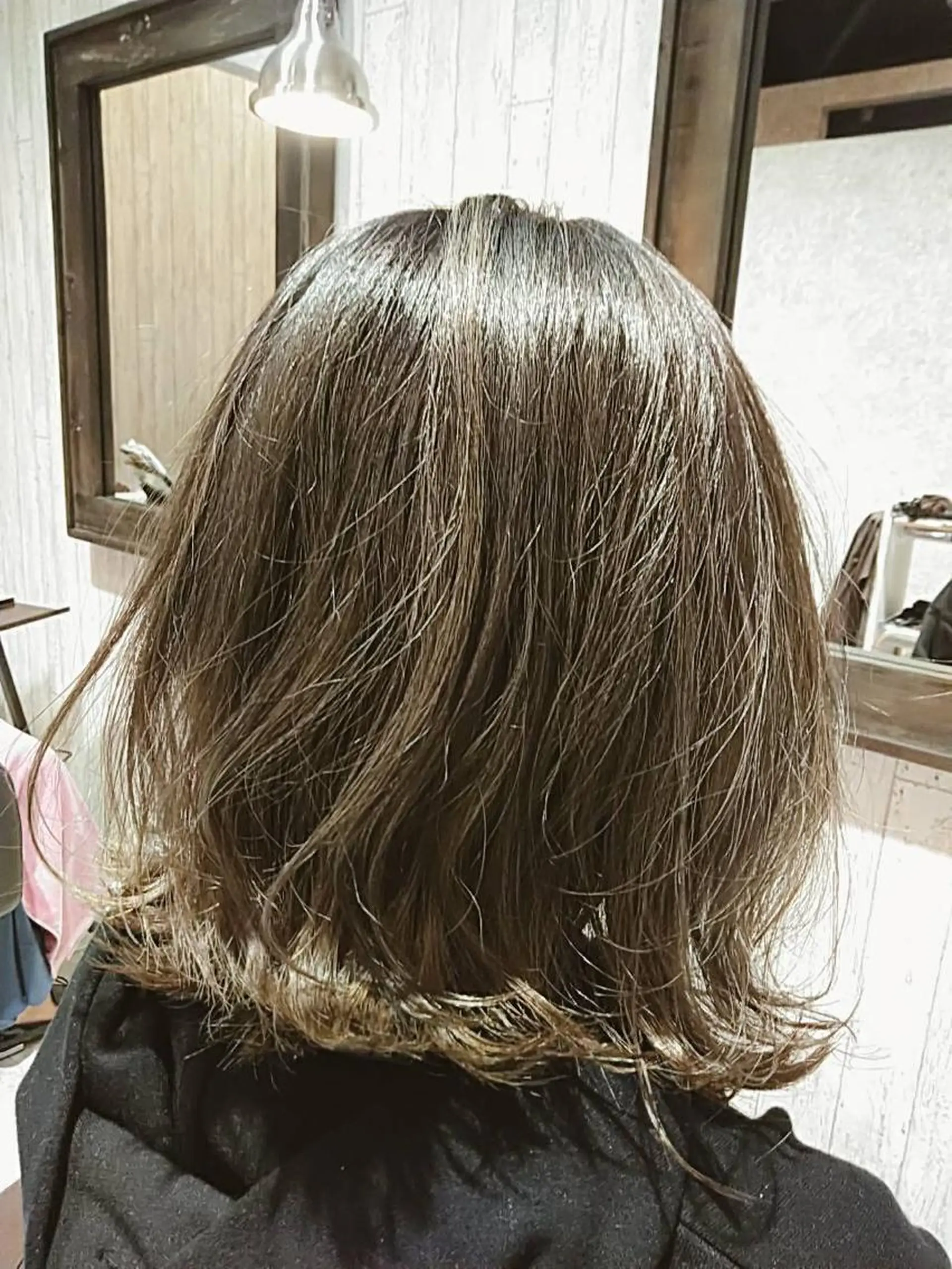 ミディアム カラー グレージュ 🫟Blanco🫟 Color&Careのヘアスタイル