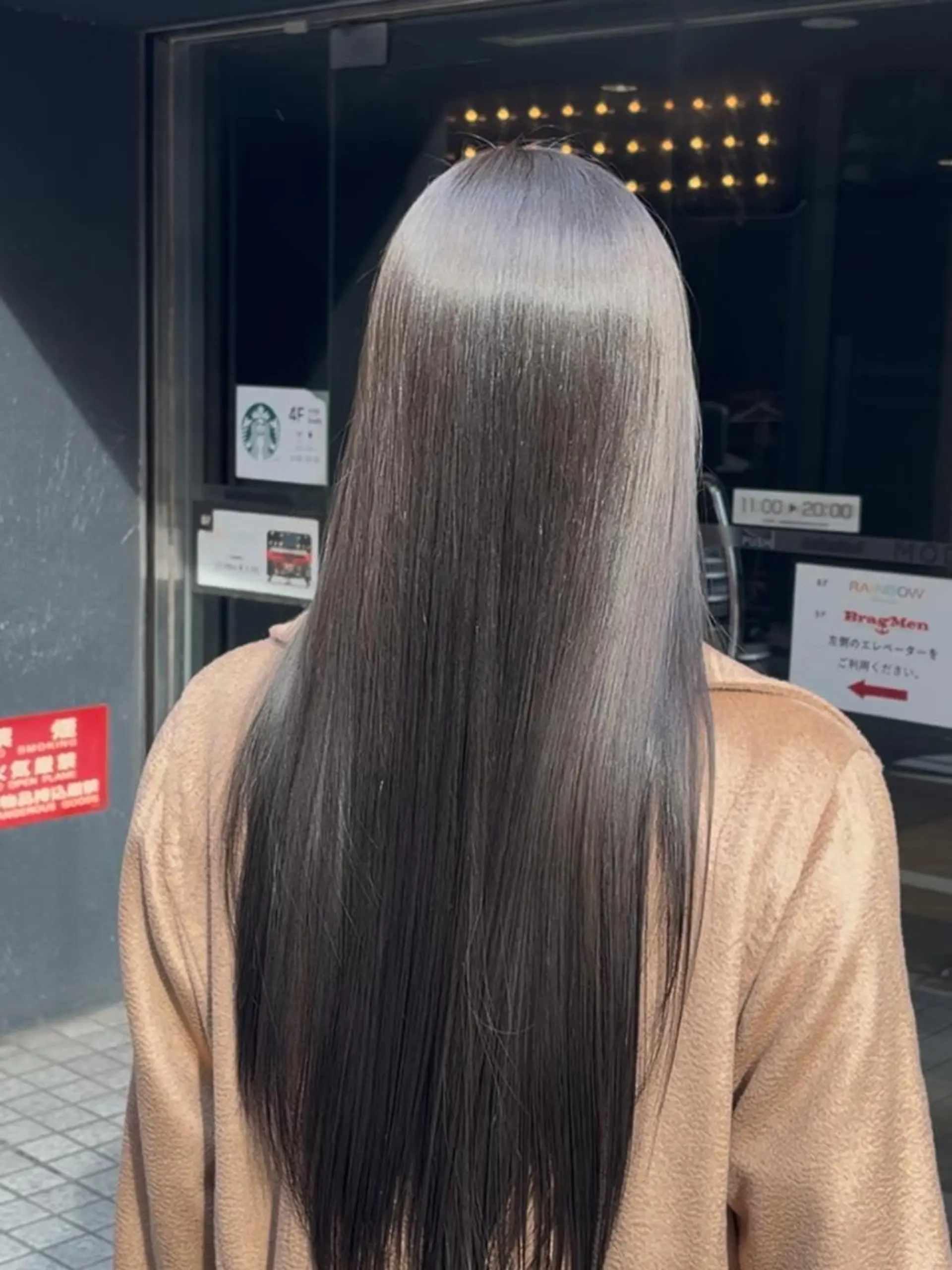 ロング カット ヘアカラー 新宿×髪質改善カラー 美髪/艶髪/岩重知弥のヘアスタイル