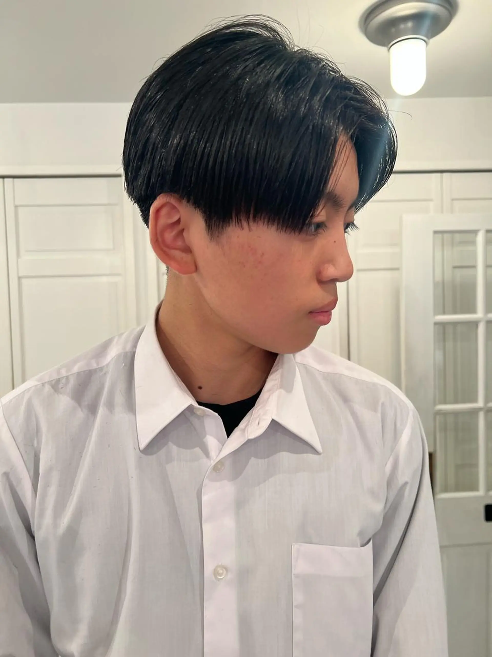 メンズ ブリーチカラー🎀 韓国風/寺門美優のヘアスタイル