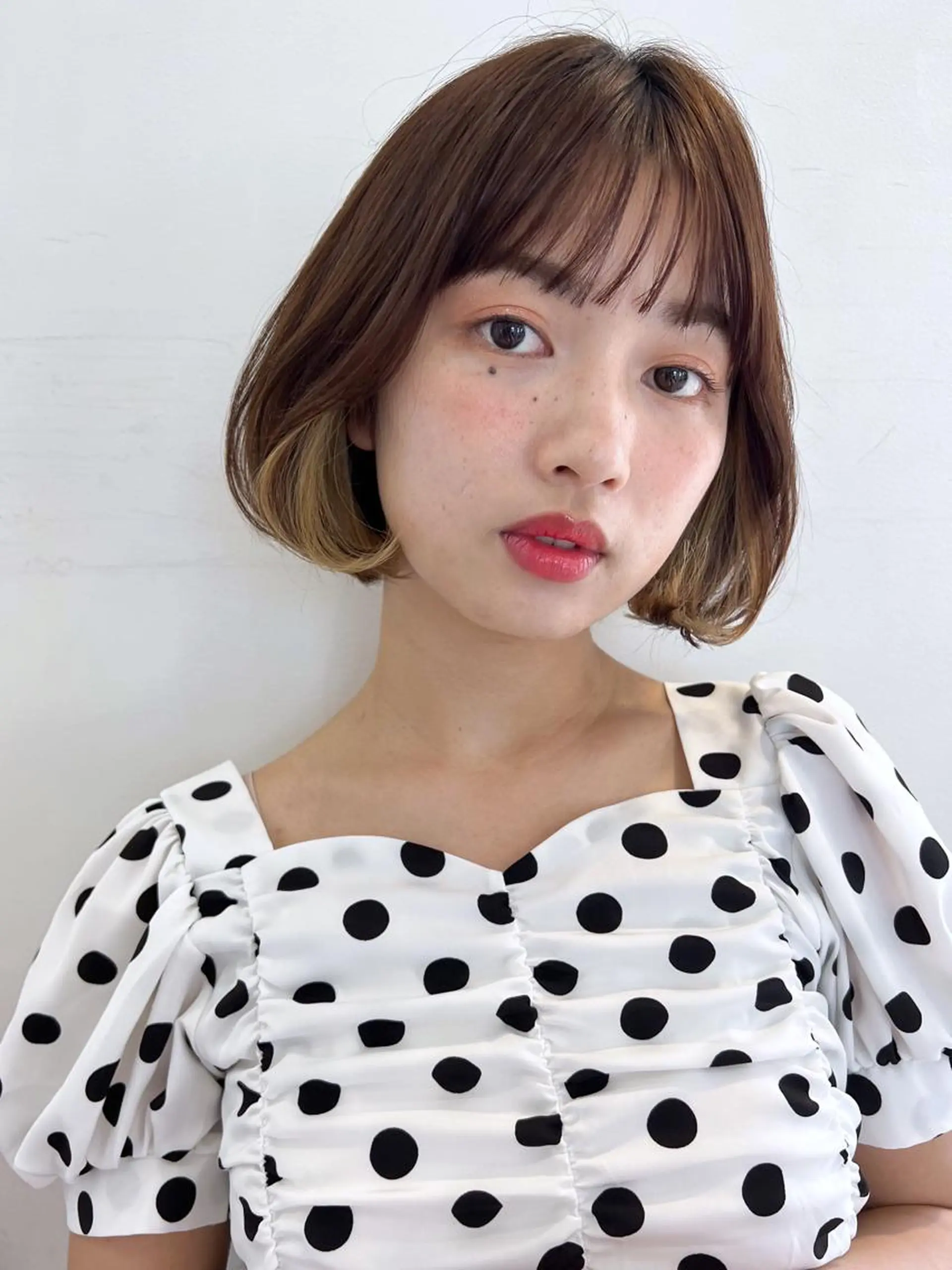 ミディアム カラー 韓国ヘア×髪質改善 /yoshikaのヘアスタイル