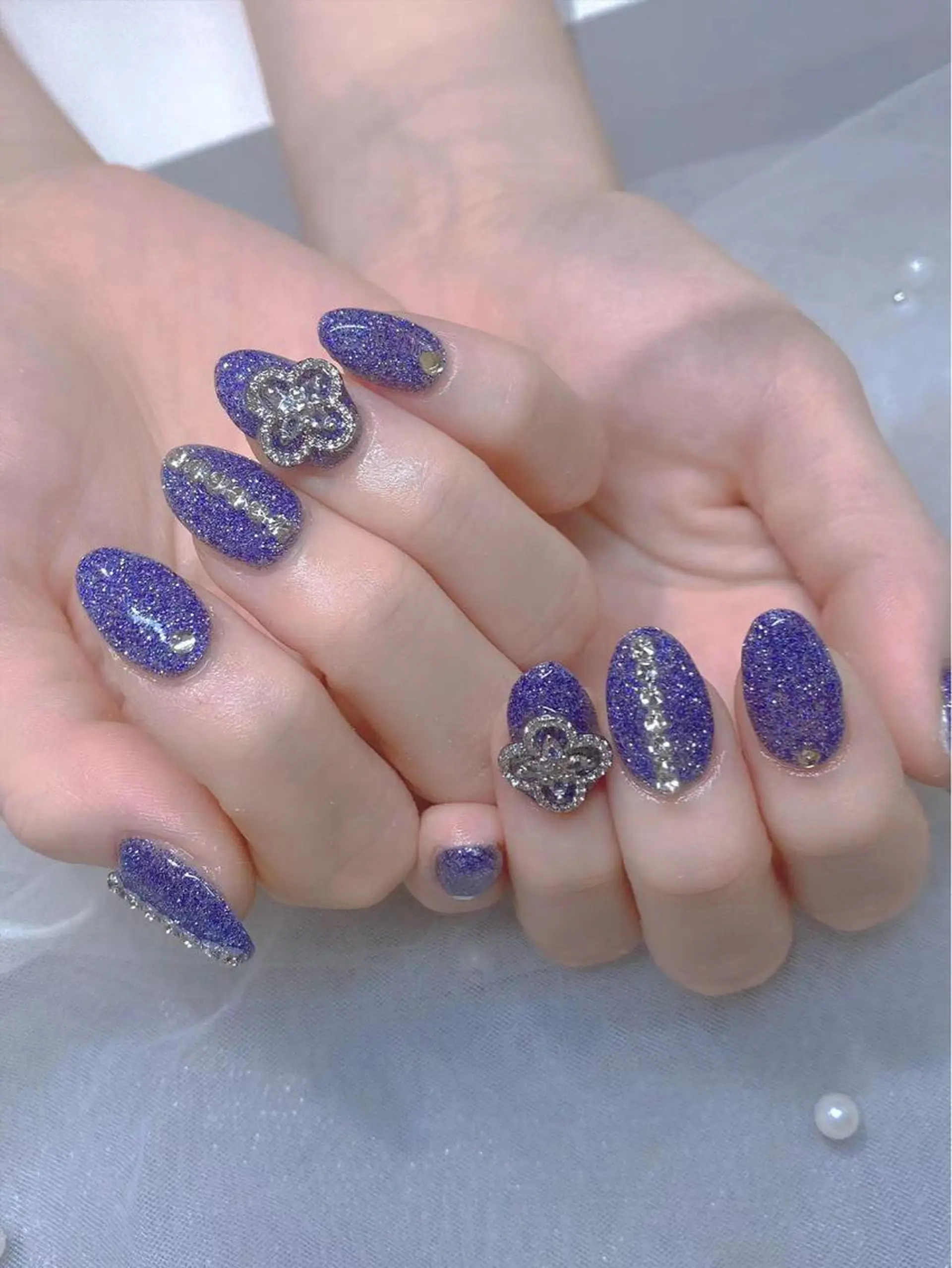 ネイル スカルプネイル ネイルチップ ワンホンネイル 長さだし専門店 M2　rikaのネイルデザイン