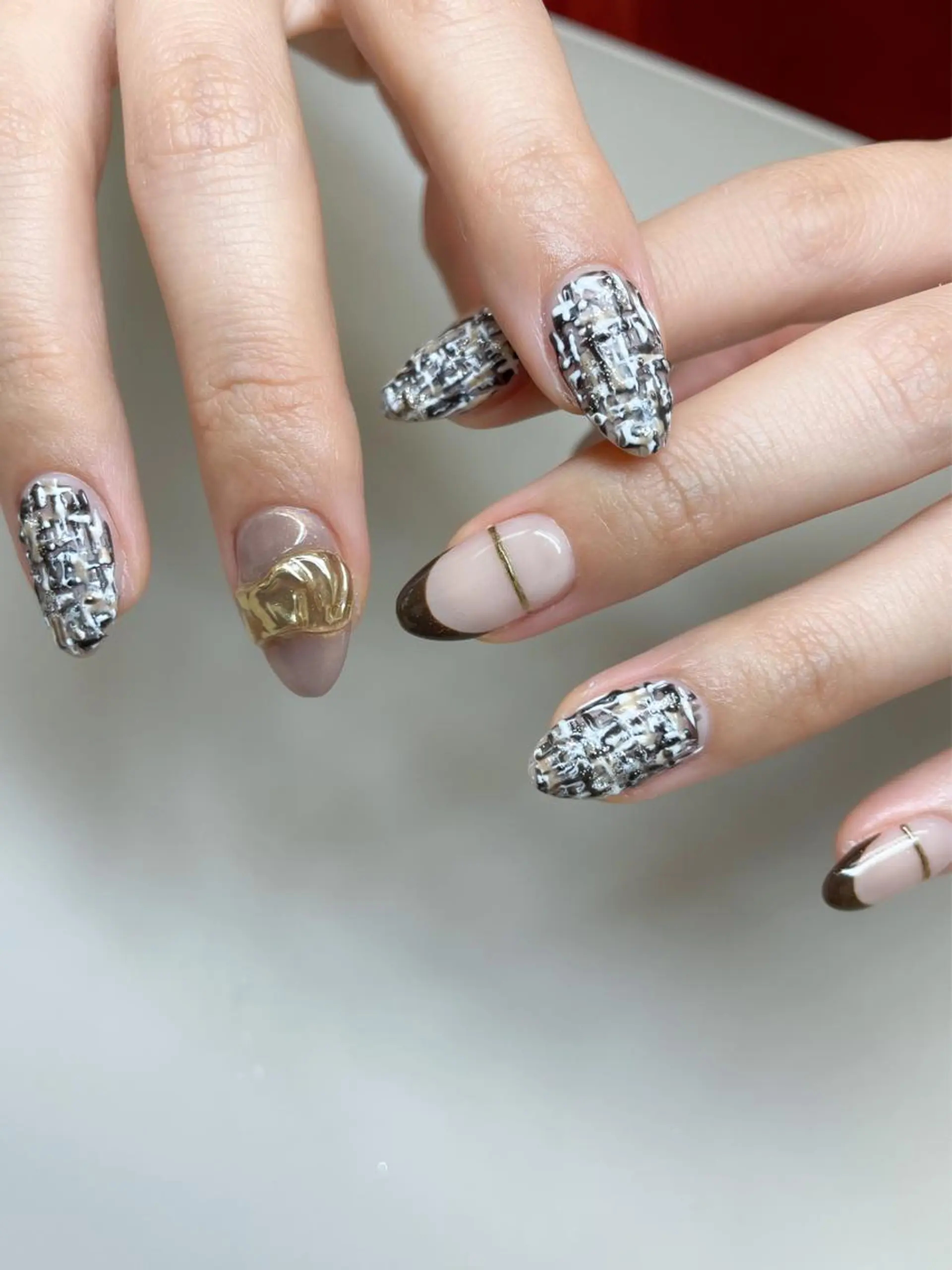 ネイル ハンドネイル Hisaka Mikiのネイルデザイン