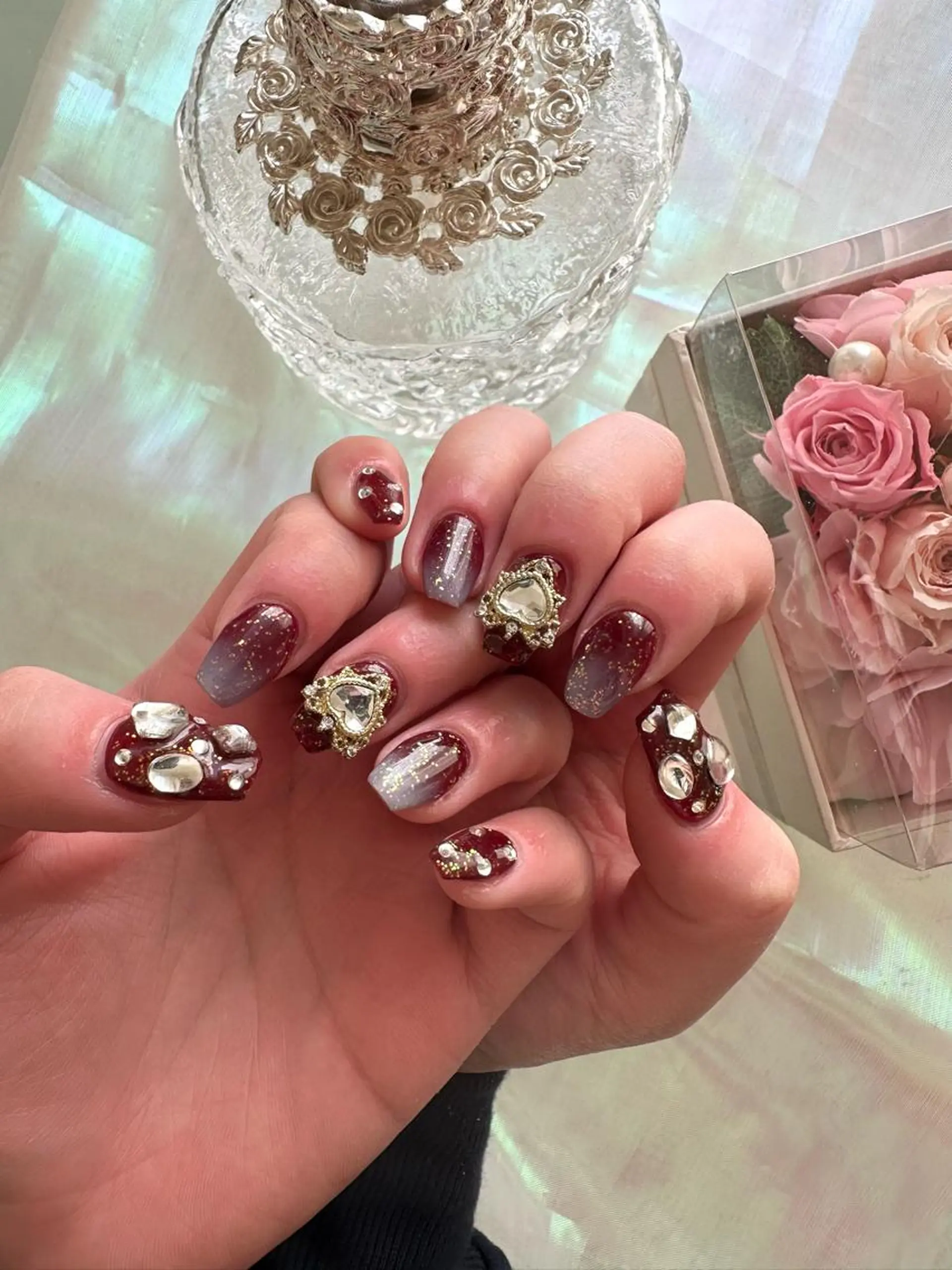 ネイル ハンドネイル CREVIO小美玉店 店長RIRIのネイルデザイン