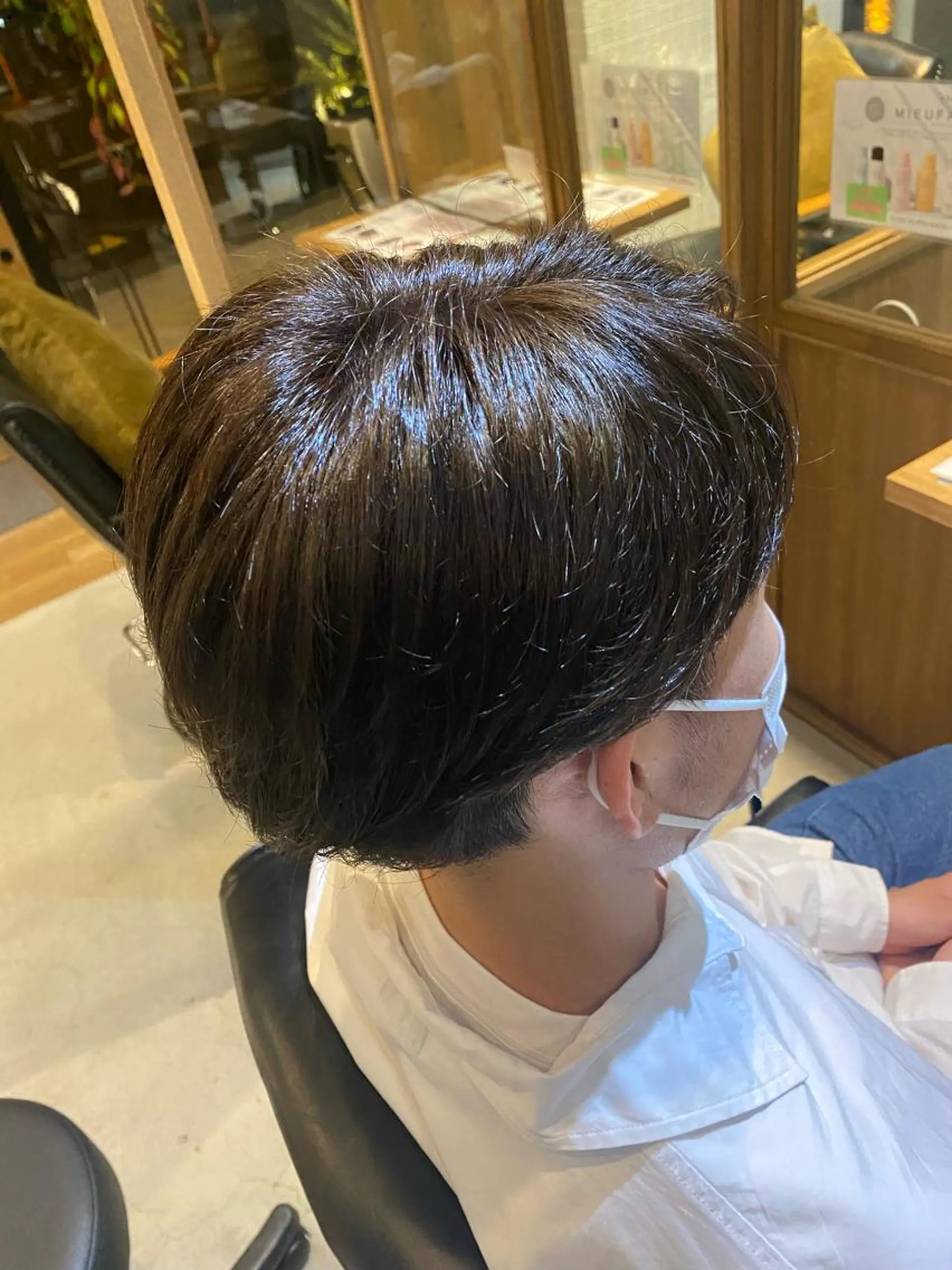 ヘアアレンジ メンズ ヘアカラー FERIA池田 石田較貴のヘアスタイル