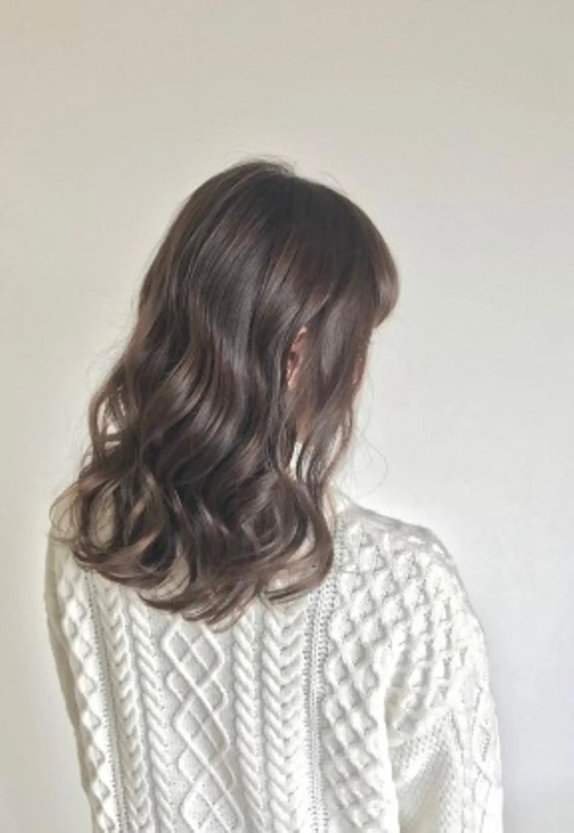 セミロング カラー パーマ 松戸　レイヤーカット 野口　康太郎のヘアスタイル