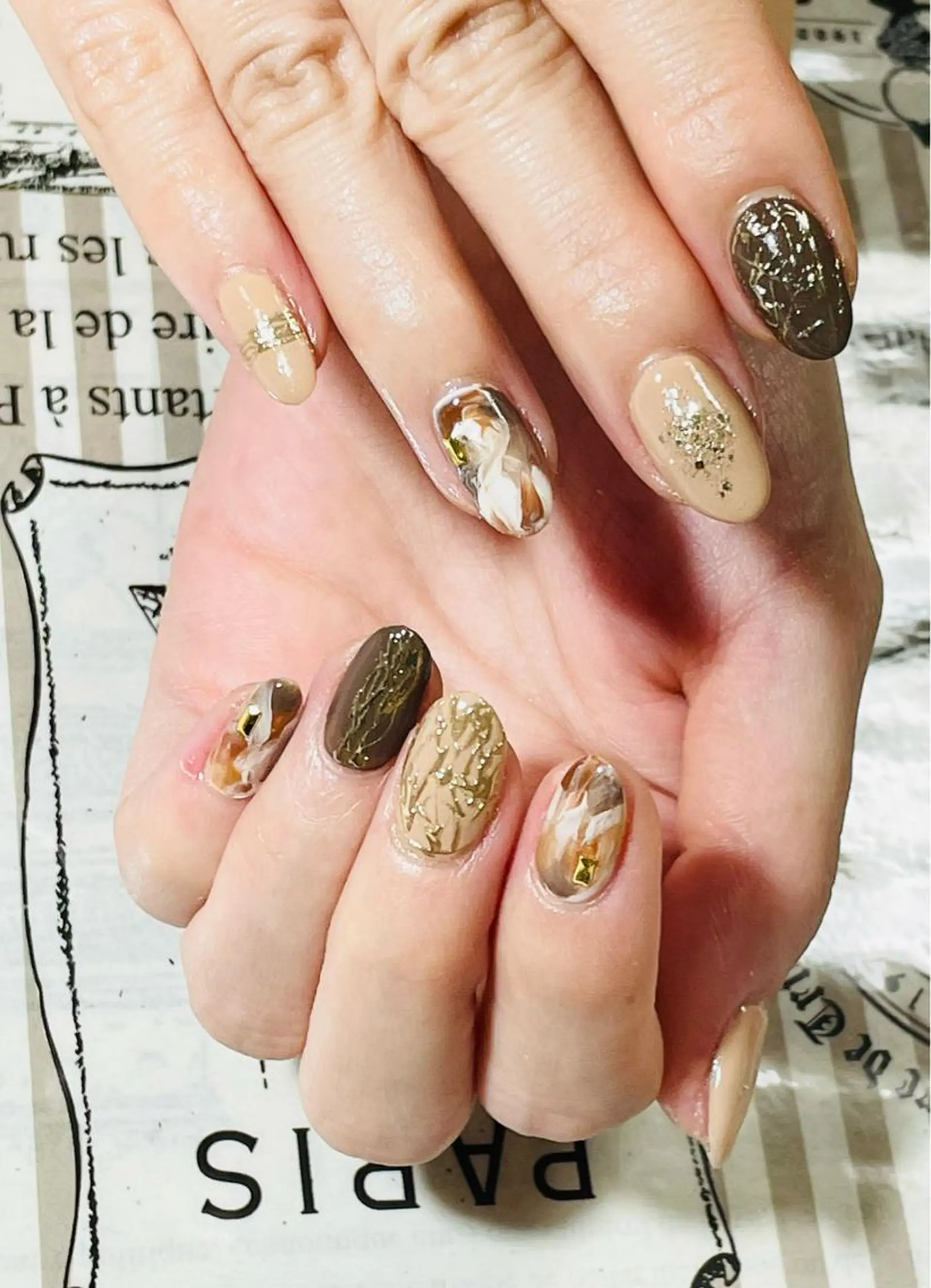 ネイル ハンドネイル reward＊安藤 ゆかりのネイルデザイン