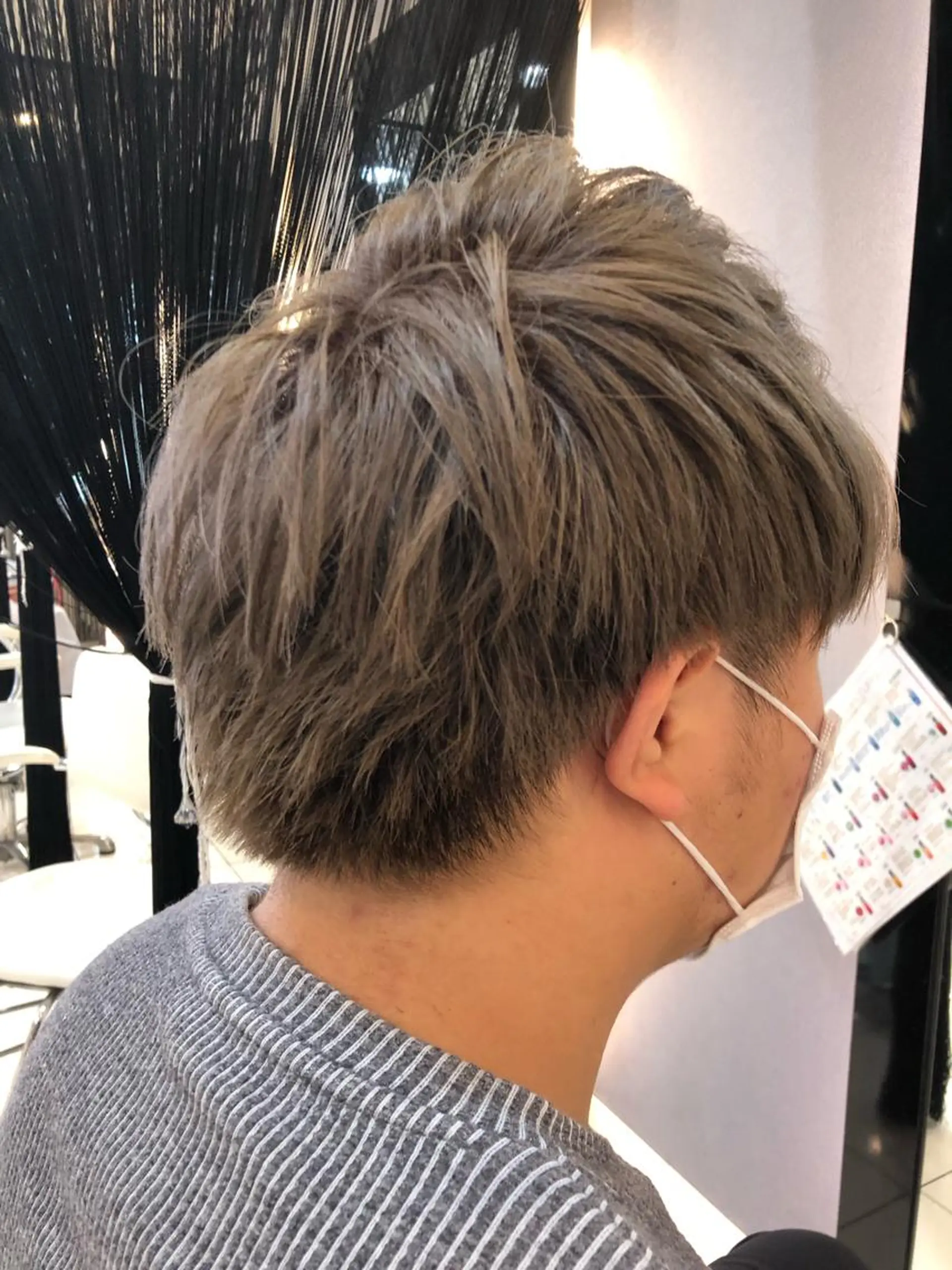 ショート カラー 透明感カラー グレージュ ミルクティーグレージュ デザインカラー✨🦄 透明感カラー✨ヒカルのヘアスタイル