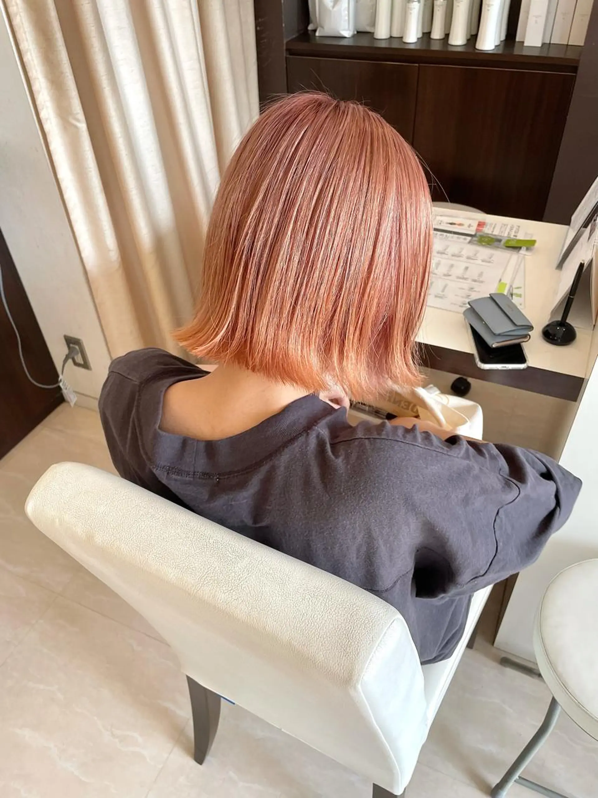 ショート 切りっぱなしボブ ボブ 武田 清久のヘアスタイル