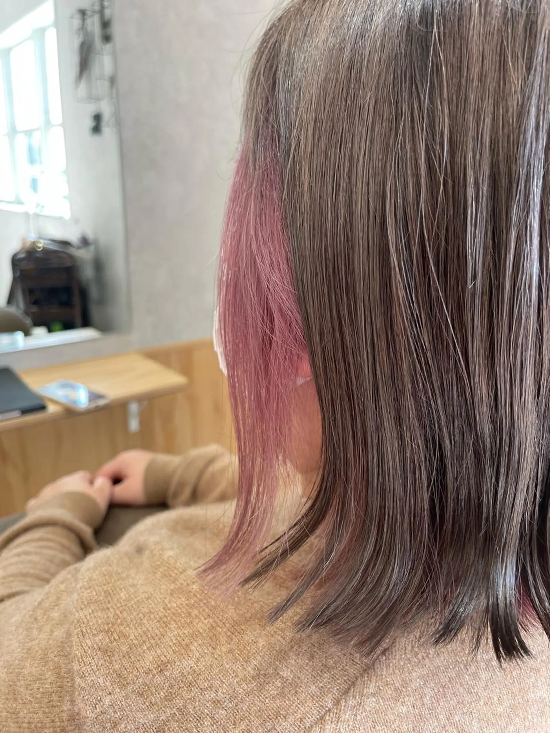 カラー ヘアカラー 三林 紘土のヘアスタイル