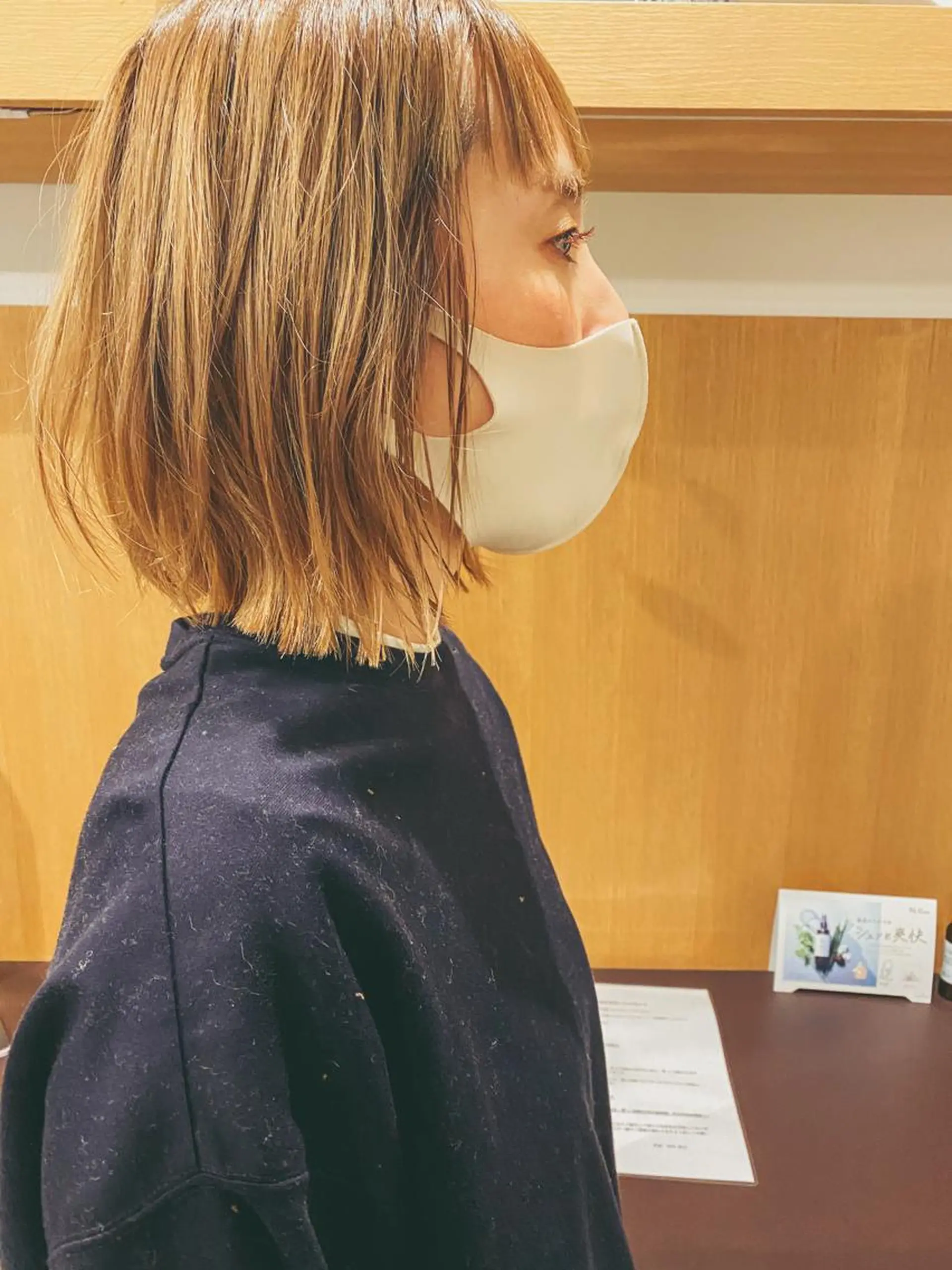 ミディアム en-te:堀 恵里那のヘアスタイル