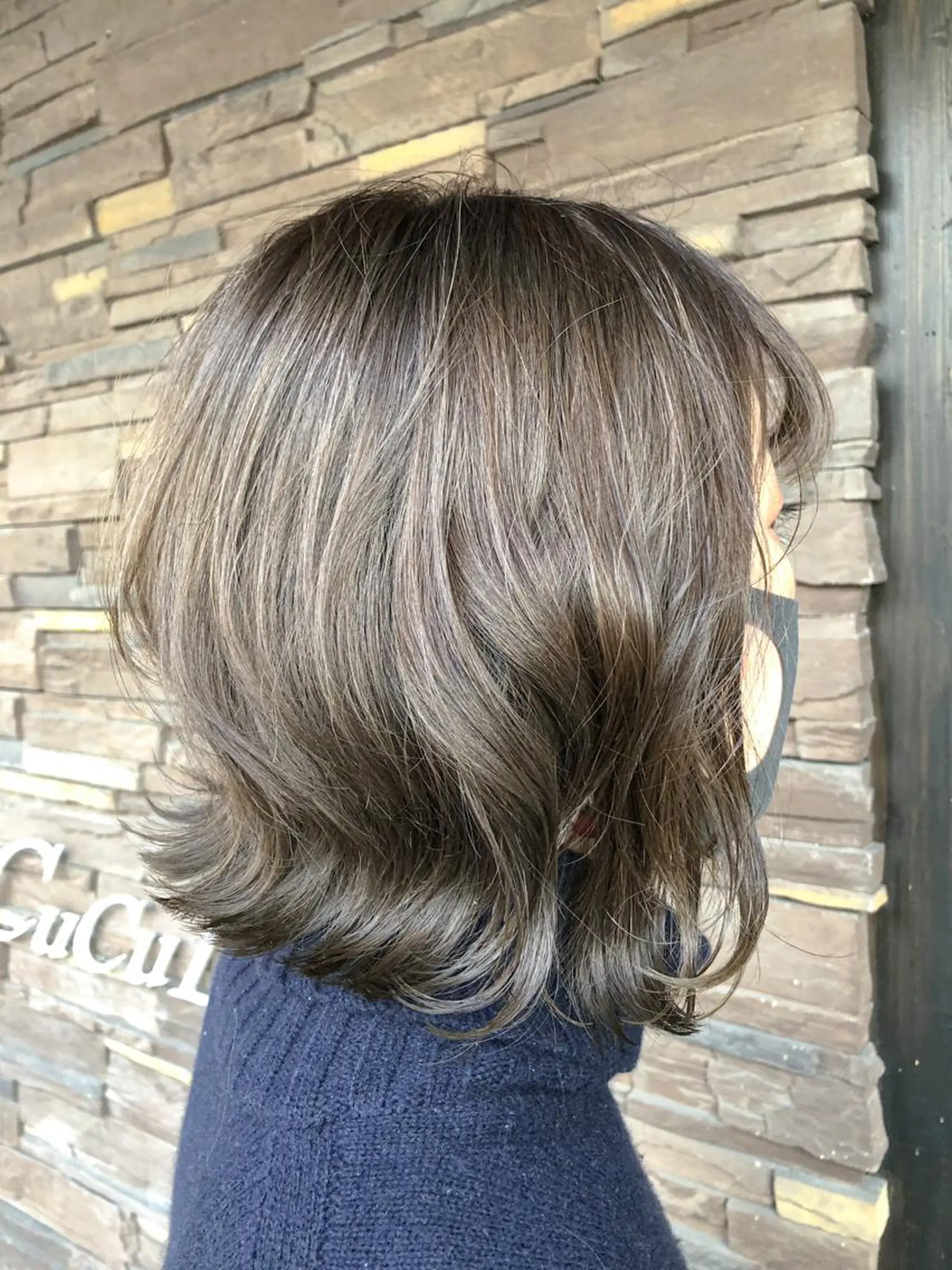 ミディアム ヘアカラー トリートメント ヘッドスパ ❇️代表❇️TERU ✂︎のヘアスタイル