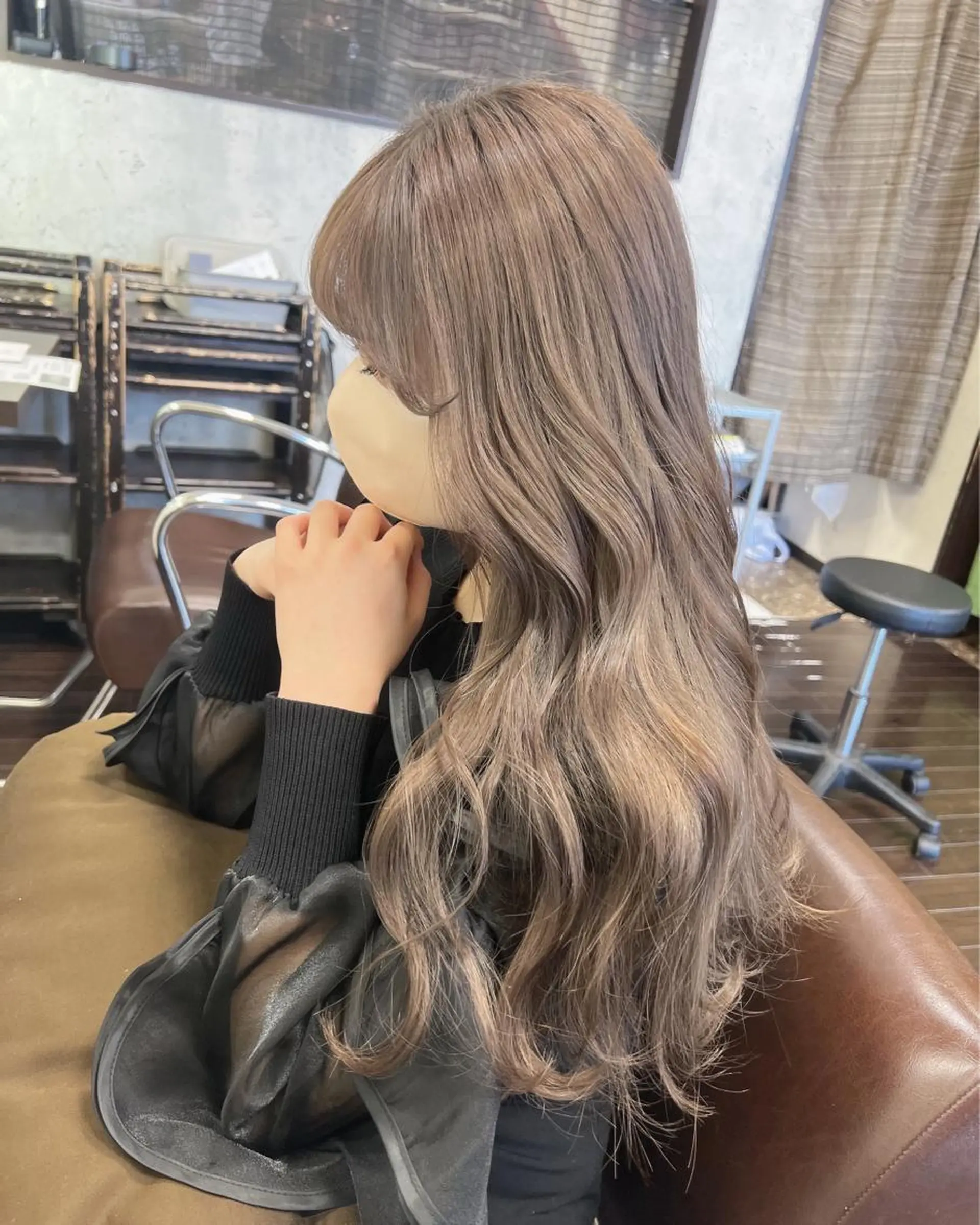 ロング カラー 具志 正太のヘアスタイル