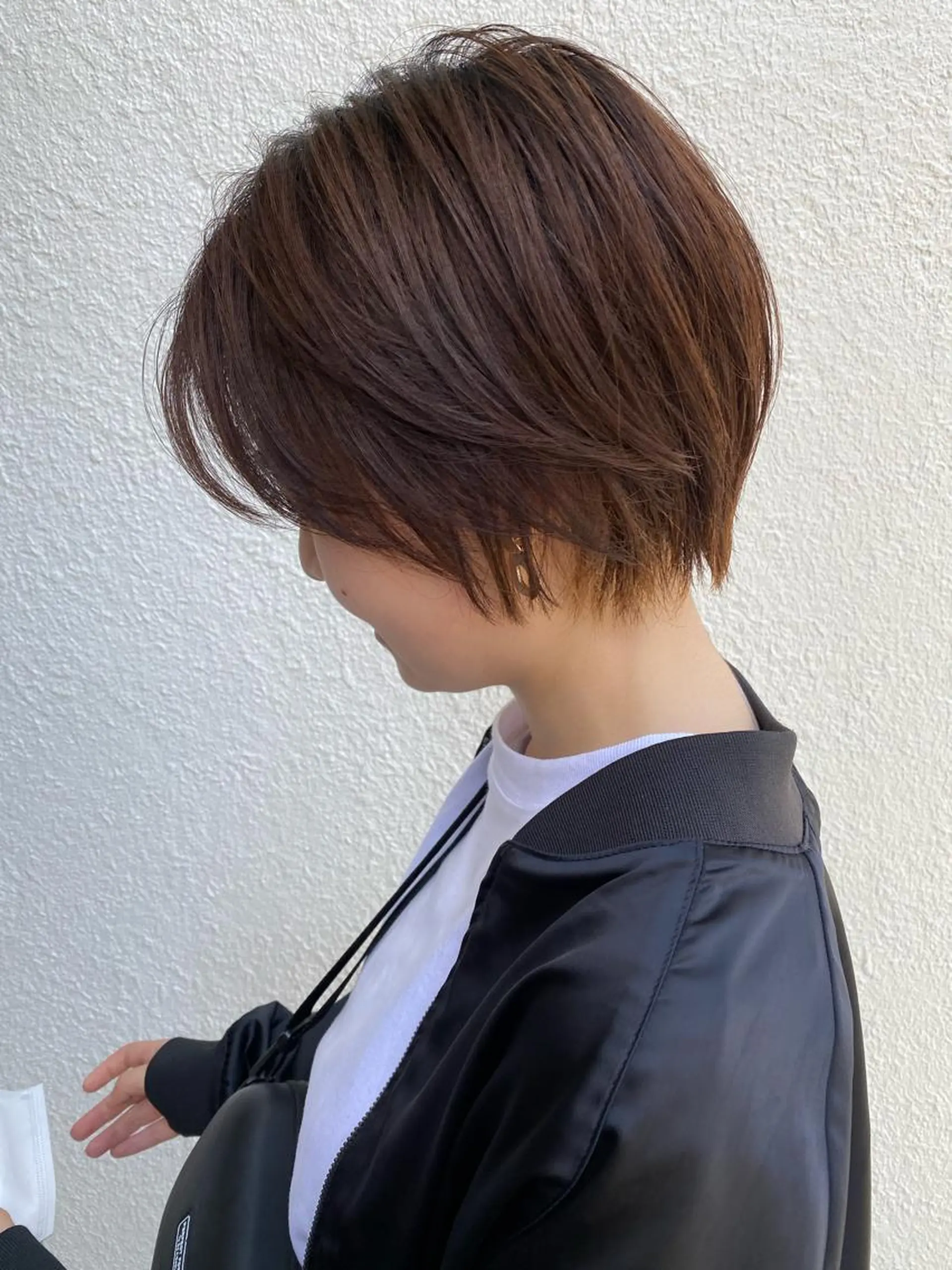 ショート カラー ブラウンカラー コバヤシ タイジュのヘアスタイル