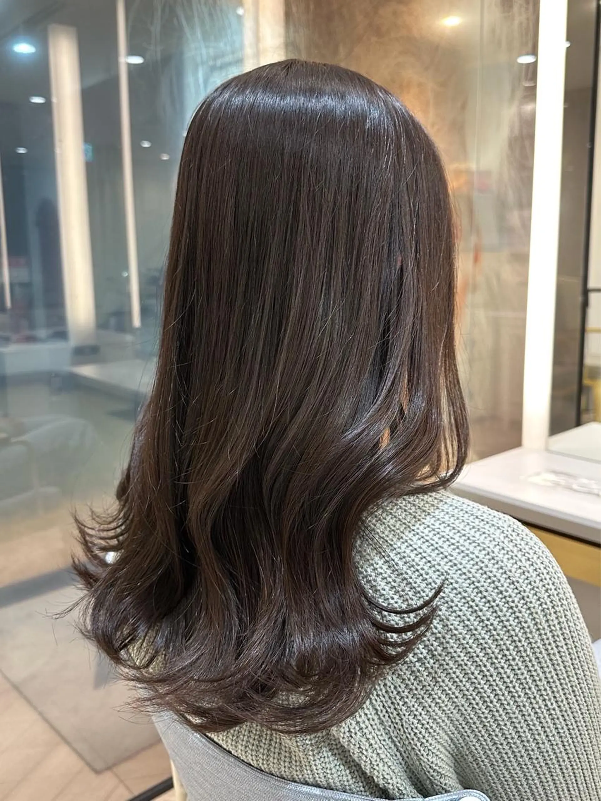 ロング 韓国ヘア 🇰🇷 RUKA 🩵🤍のヘアスタイル