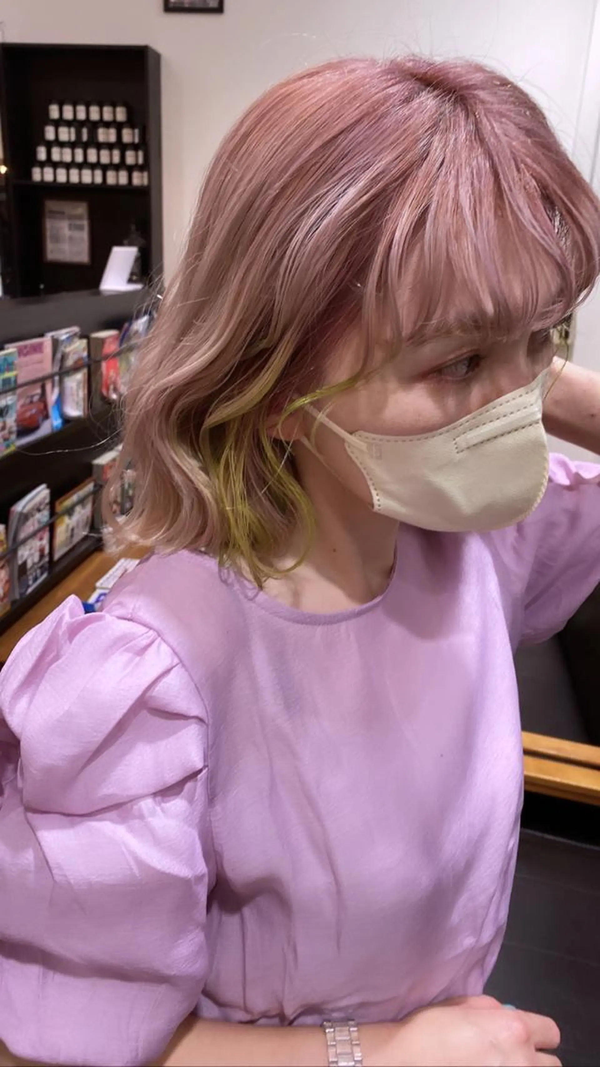 ショート ヘアカラー 🦋透明感カラー🦋 CHIHARUのヘアスタイル