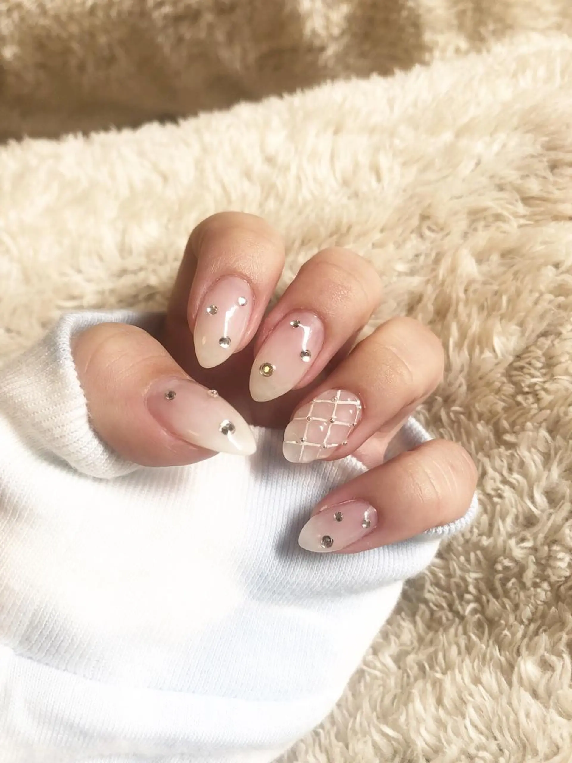 ネイル アートネイル フットネイル フレンチネイル グラデーション キラキラネイル Nail salon Ruuのネイルデザイン