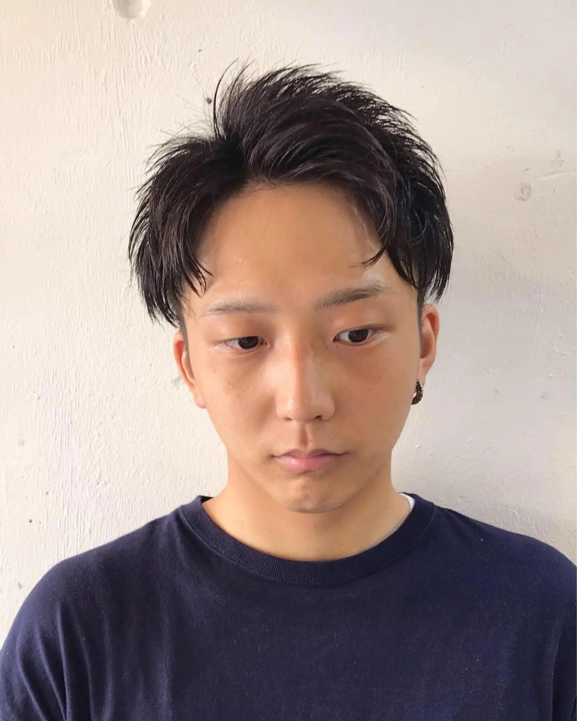 ショート メンズ カット 木村陸弥 似合わせ 透明感カラー🌿のヘアスタイル