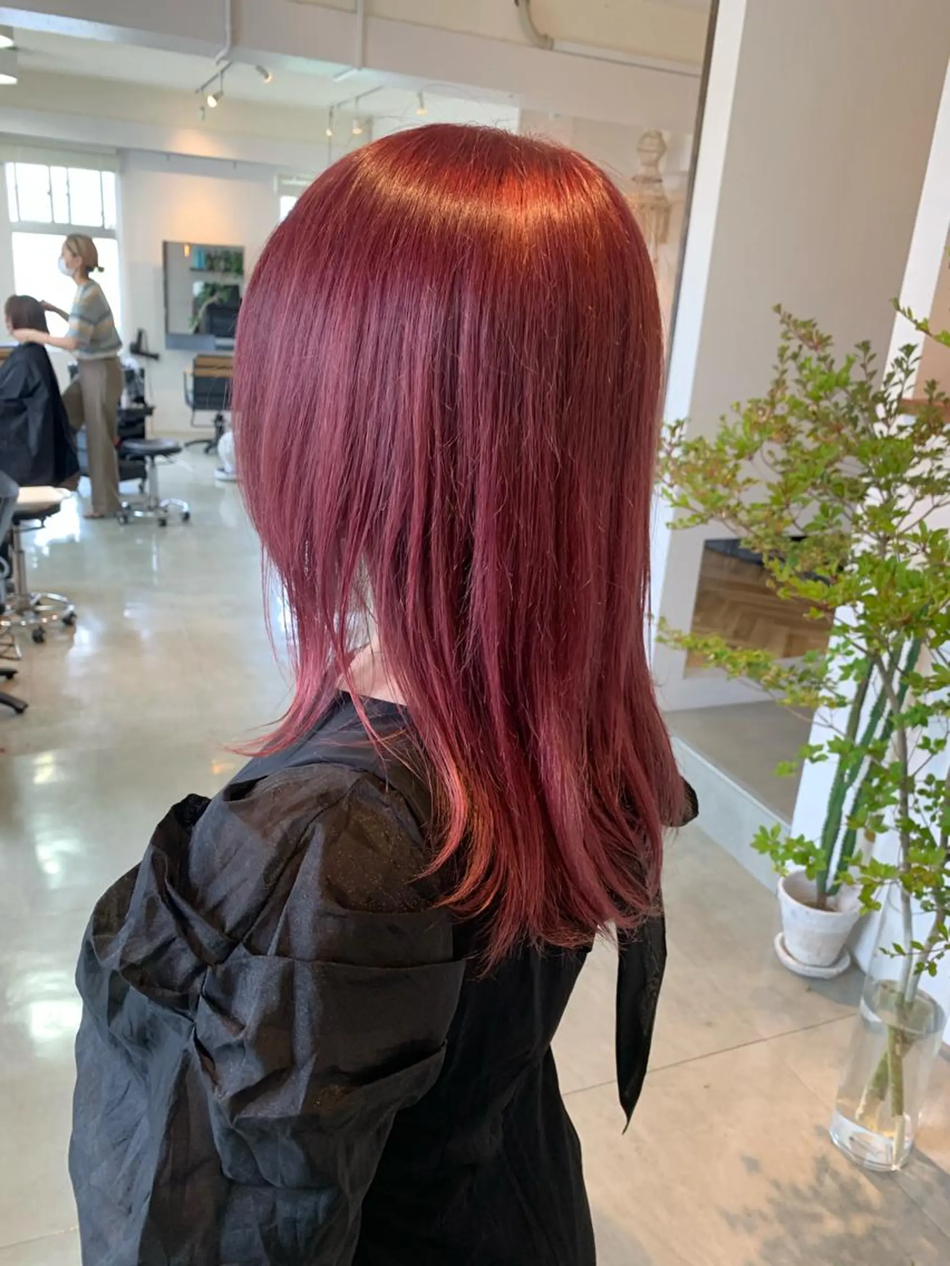 ロング カラー 船津武俊 フナツタケトシのヘアスタイル