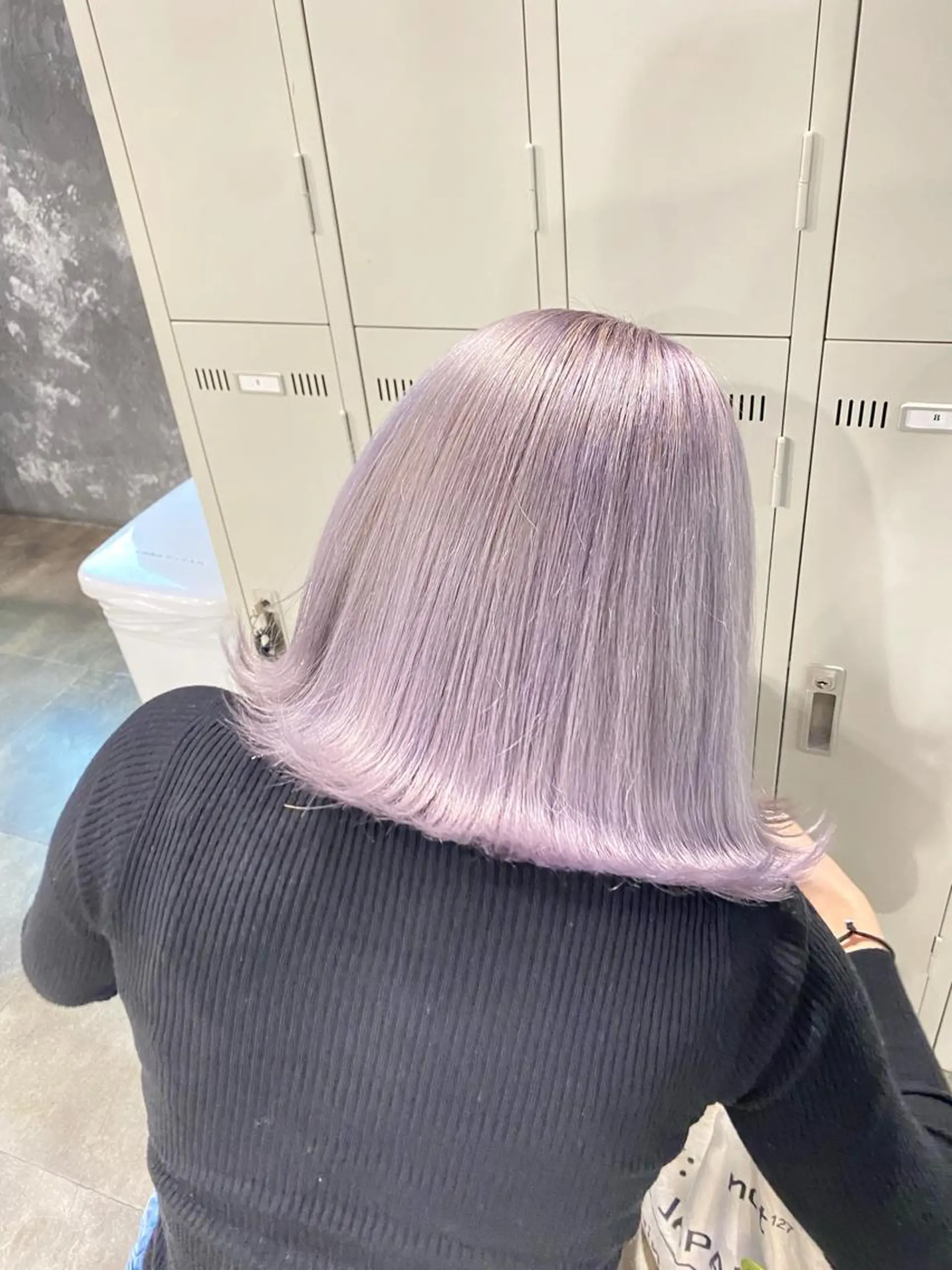 ミディアム カラー エフェクトブリーチ 🌟前澤啓太朗のヘアスタイル