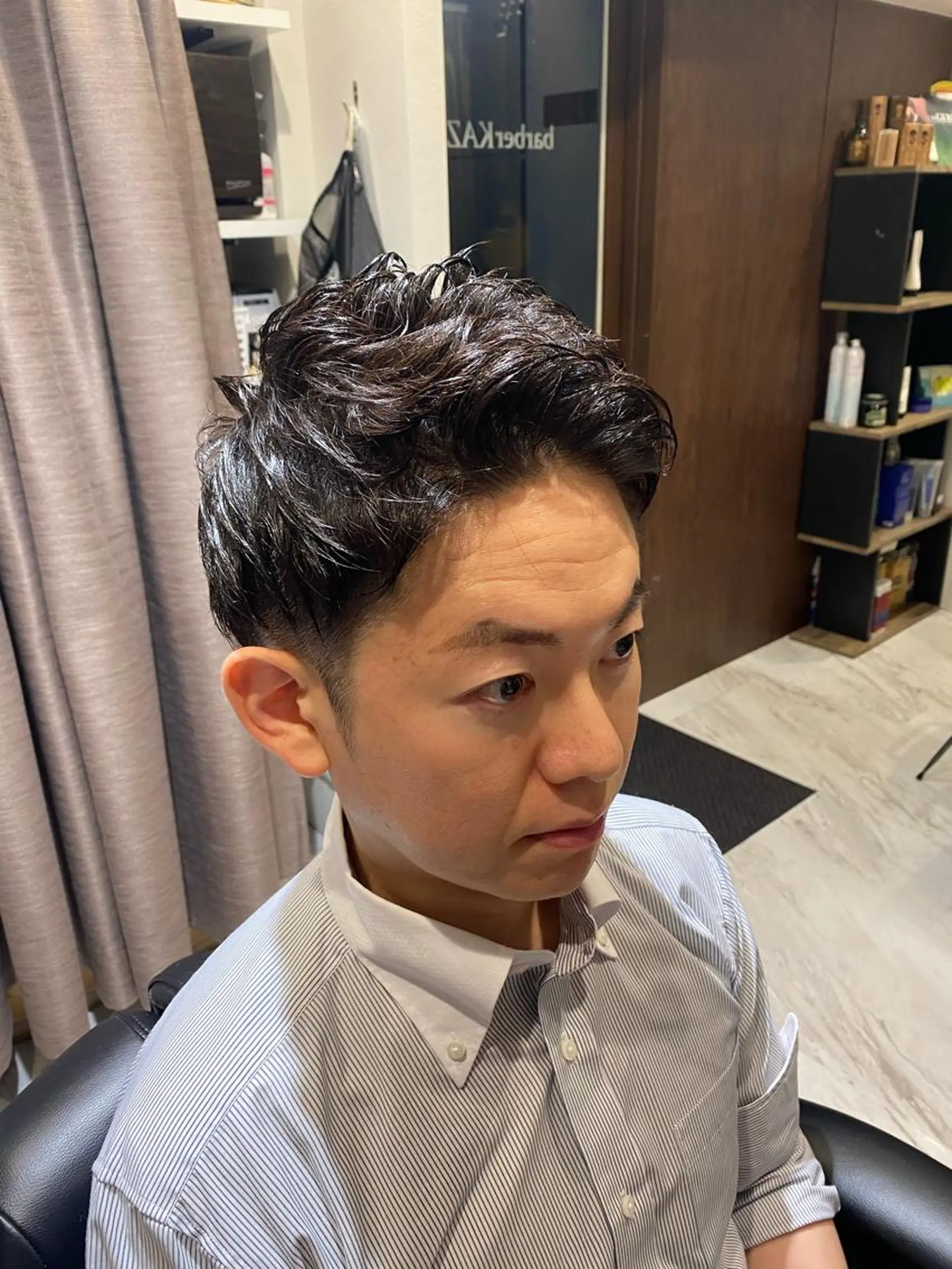 ショート 小野 大輔のヘアスタイル
