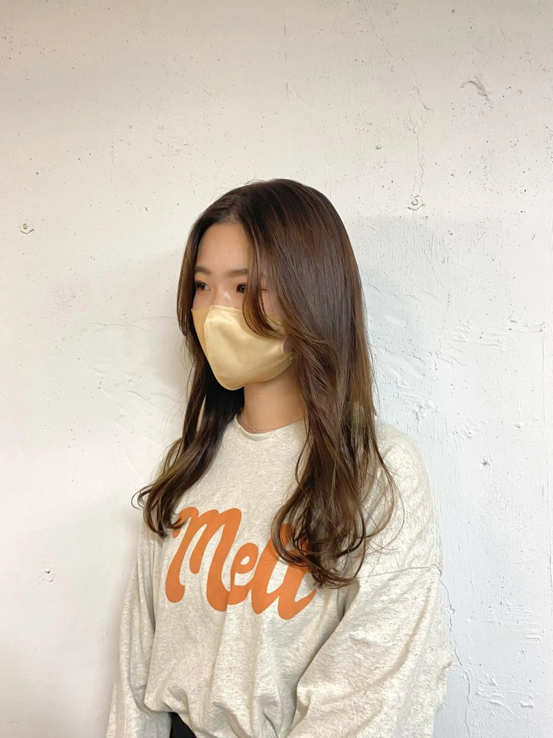 ロング カラー ブラウンカラー Seaby / 木上 綾菜のヘアスタイル